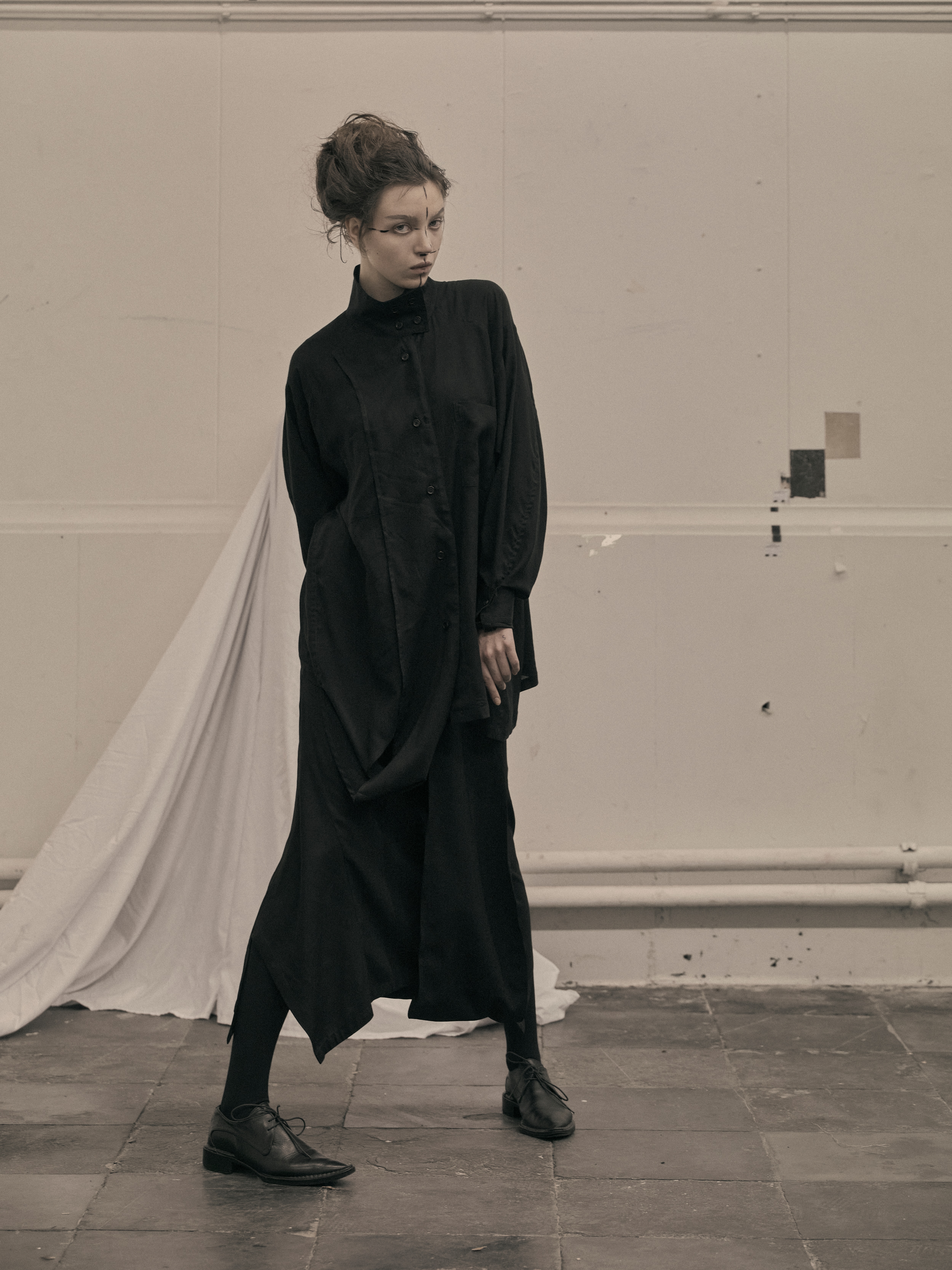 WILDSIDE × Kié Einzelgänger Rayon Layered Shirt_11