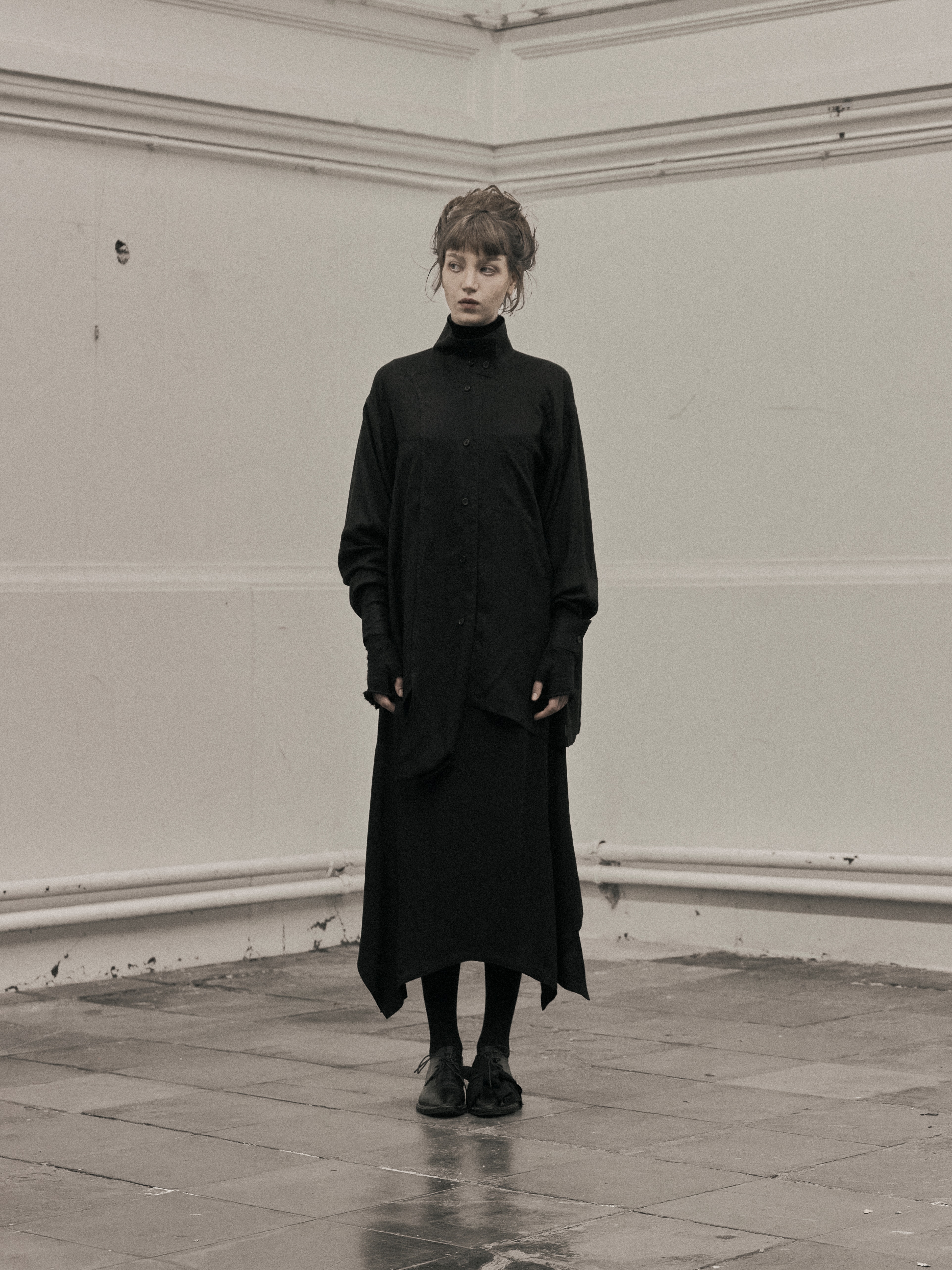 WILDSIDE × Kié Einzelgänger Rayon Layered Shirt_8