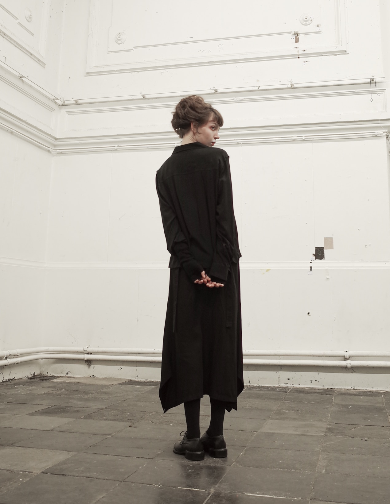 店舗用 WINDANDSEA duster coat black | wasser-bau.com