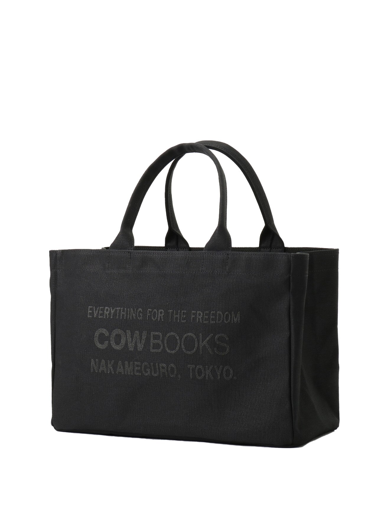 WILDSIDE × COW BOOKS Container Tote Small(FREE SIZE BLACK): COW