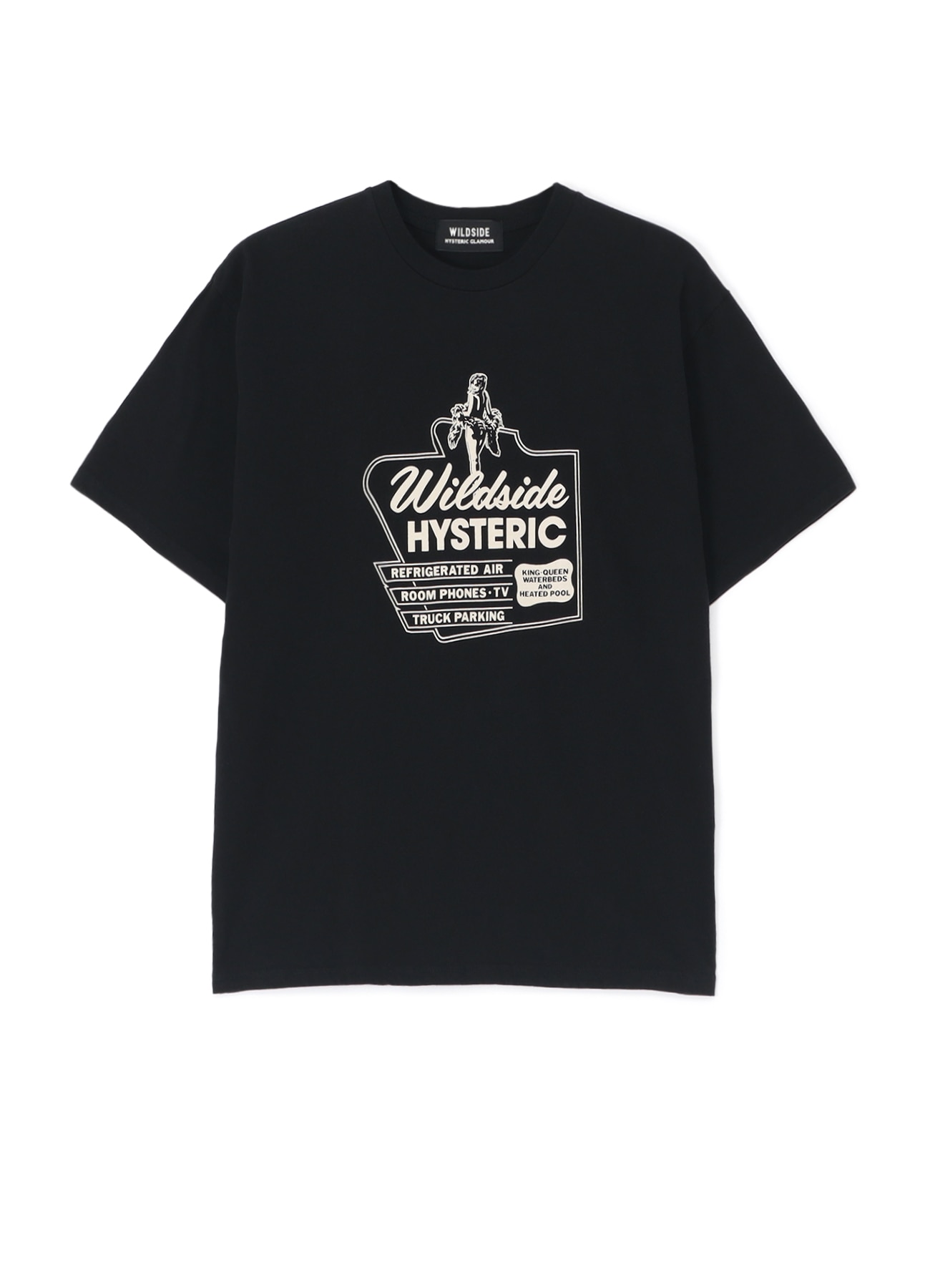 WILDSIDE × HYSTERIC GLAMOUR" WILDSIDE MOTEL" T-shirt