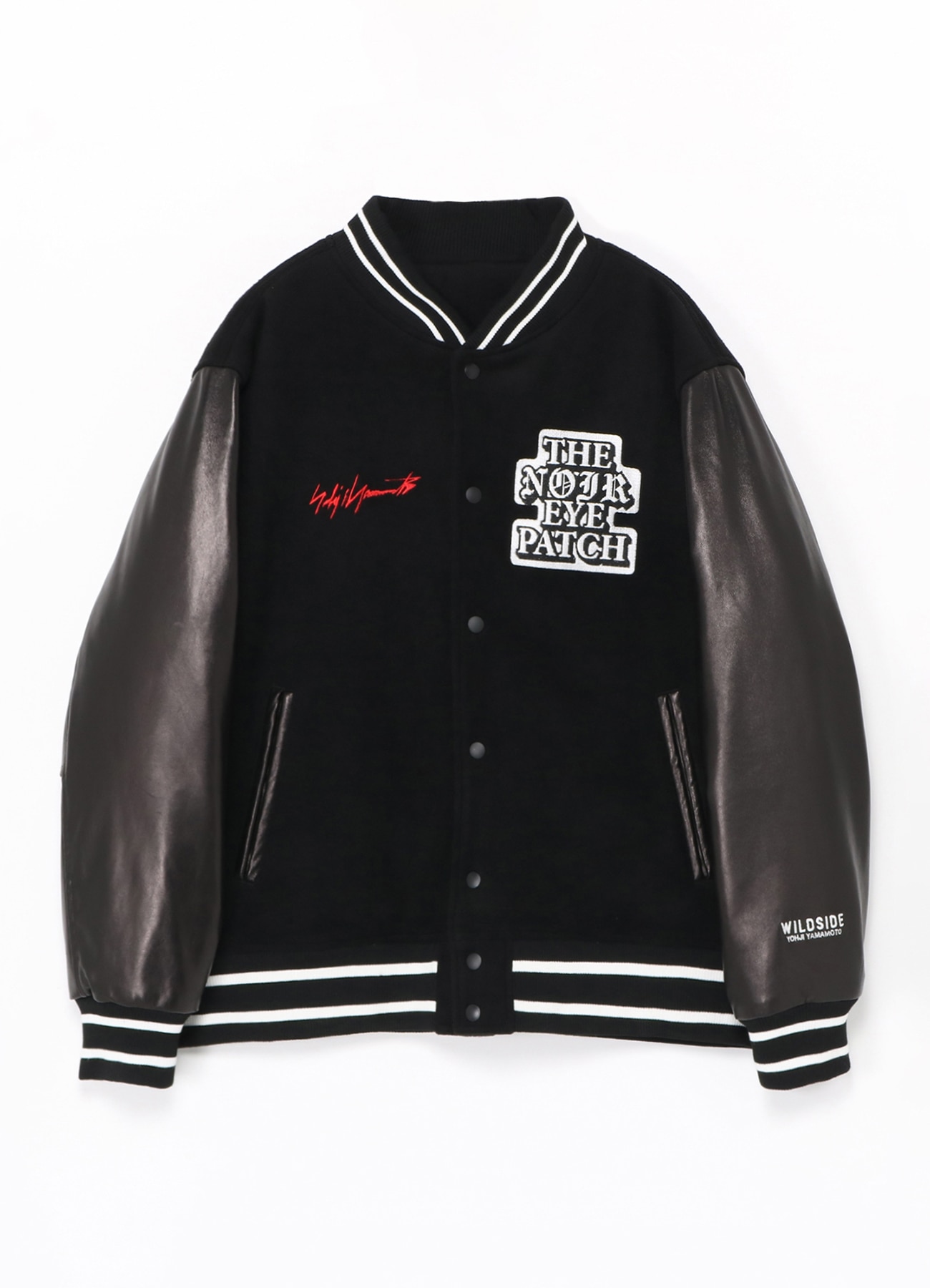 WILDSIDE × BlackEyePatch VARSITY JACKET-