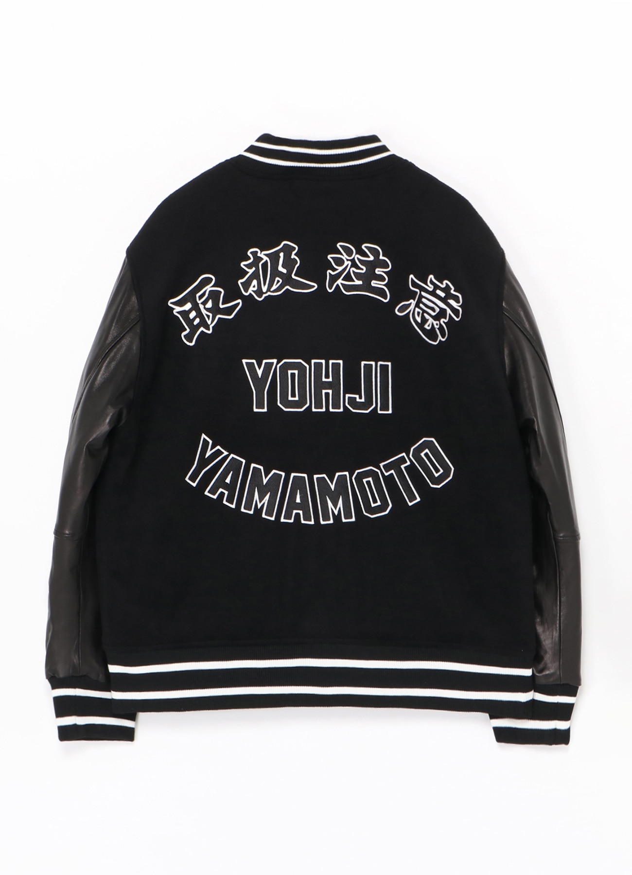 WILDSIDE × BlackEyePatch NOIR EYE PATCH VARSITY JACKET(M BLACK 