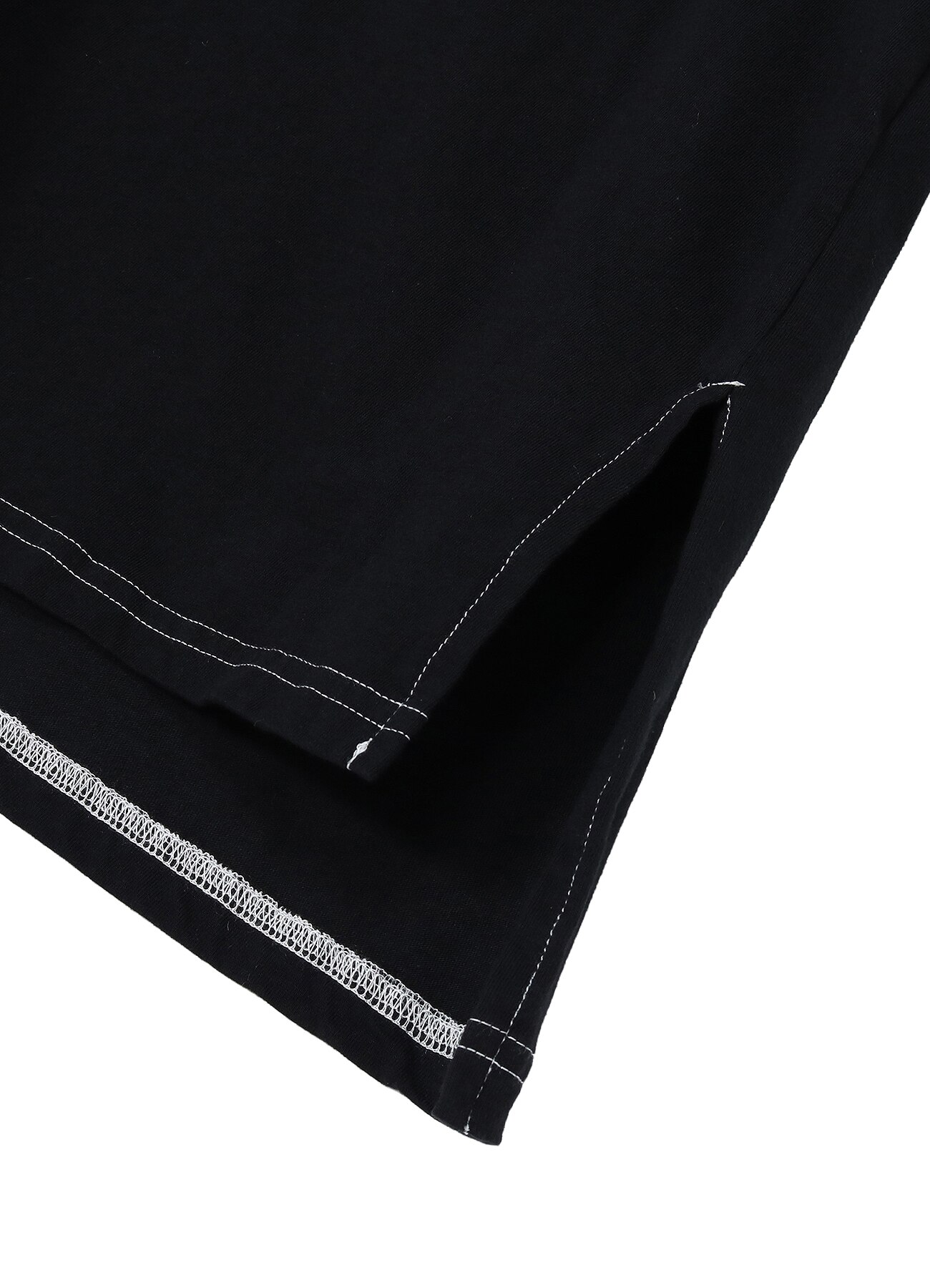 Cotton Jersey Collared Pocket  Long Sleeve T-shirt (Garment Dye)_5