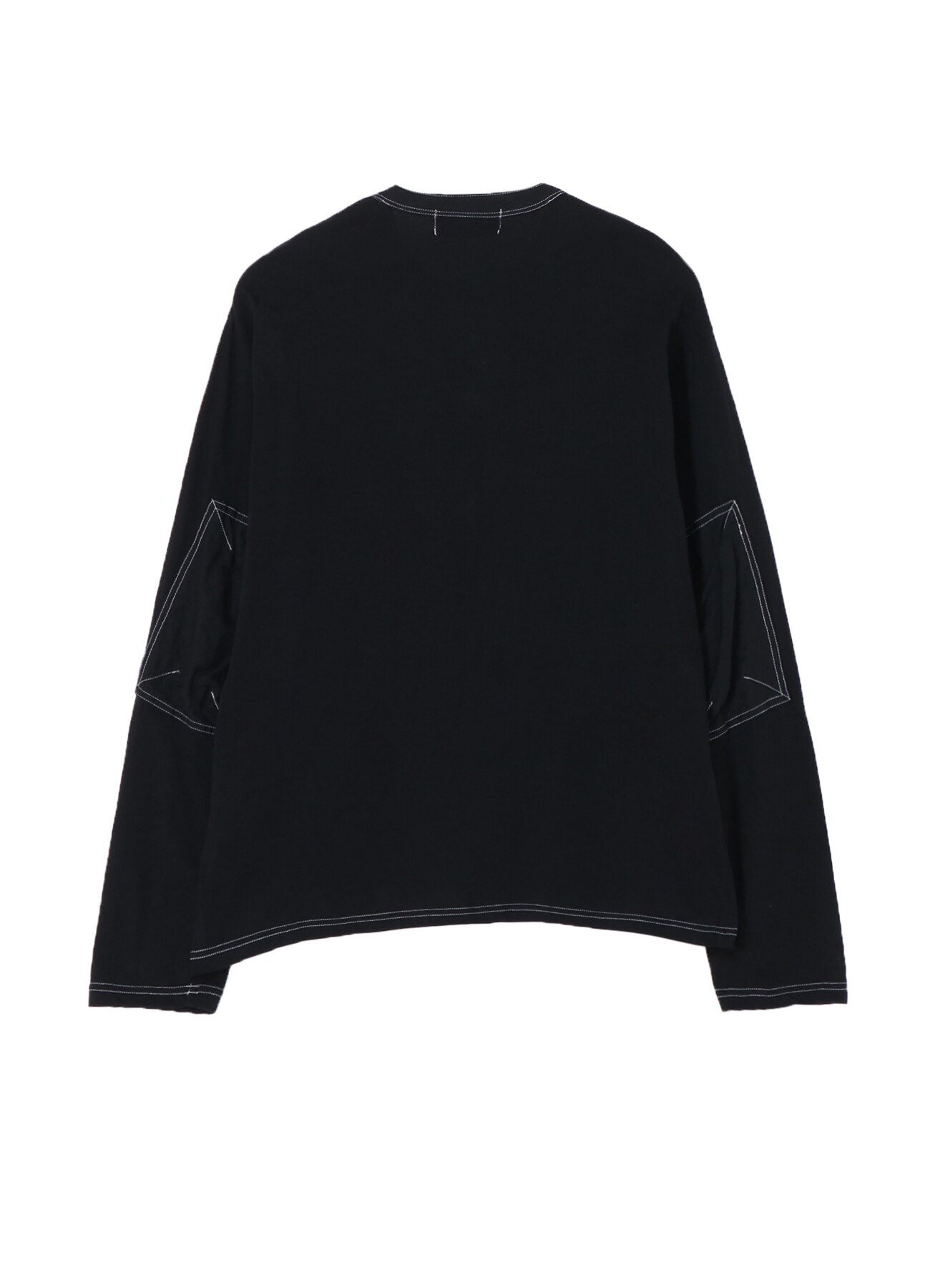 Cotton Jersey Full Zip Long Sleeve T-shirt (Garment Dye)_2