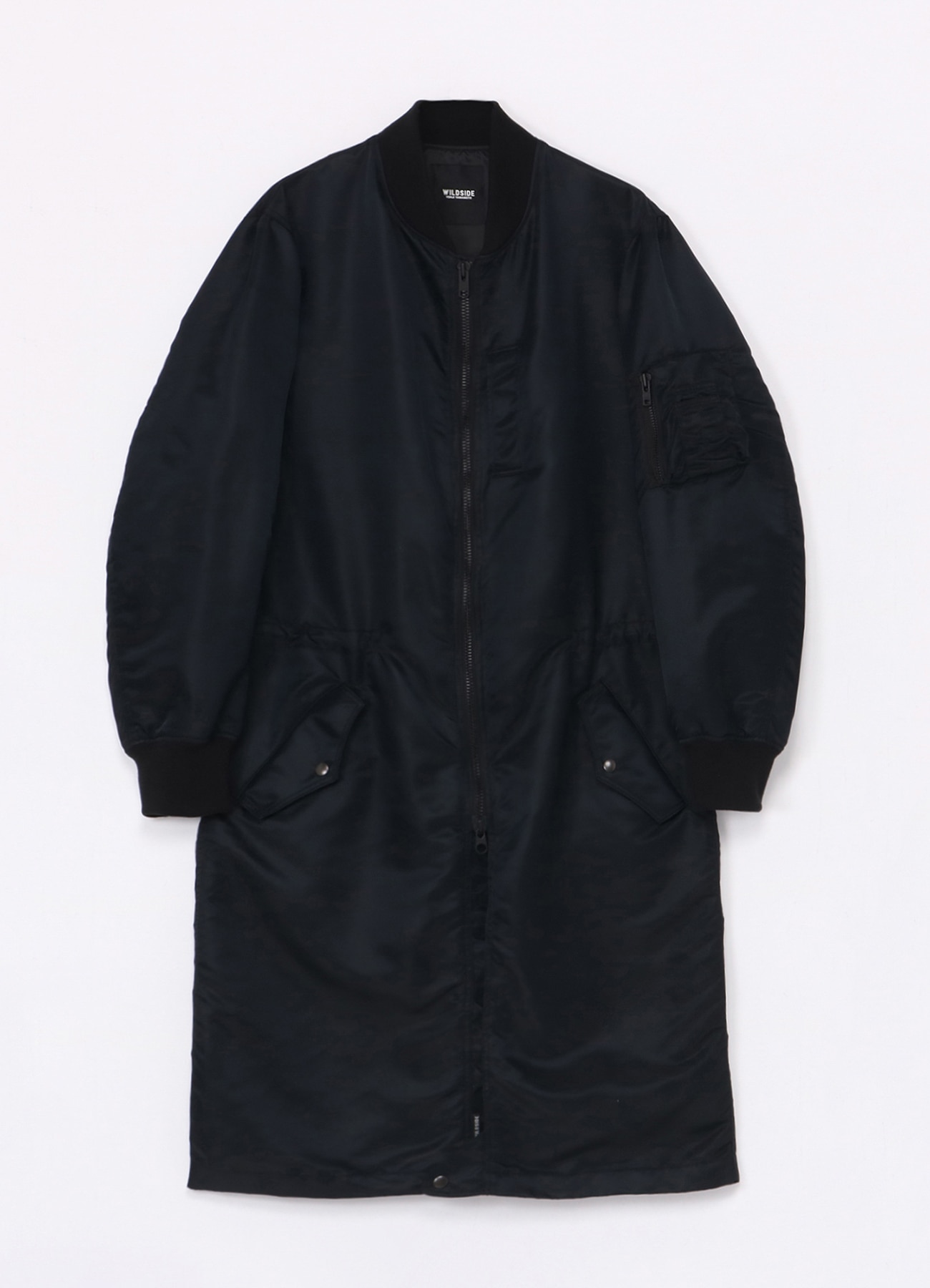 Nylon Twill Long Coat