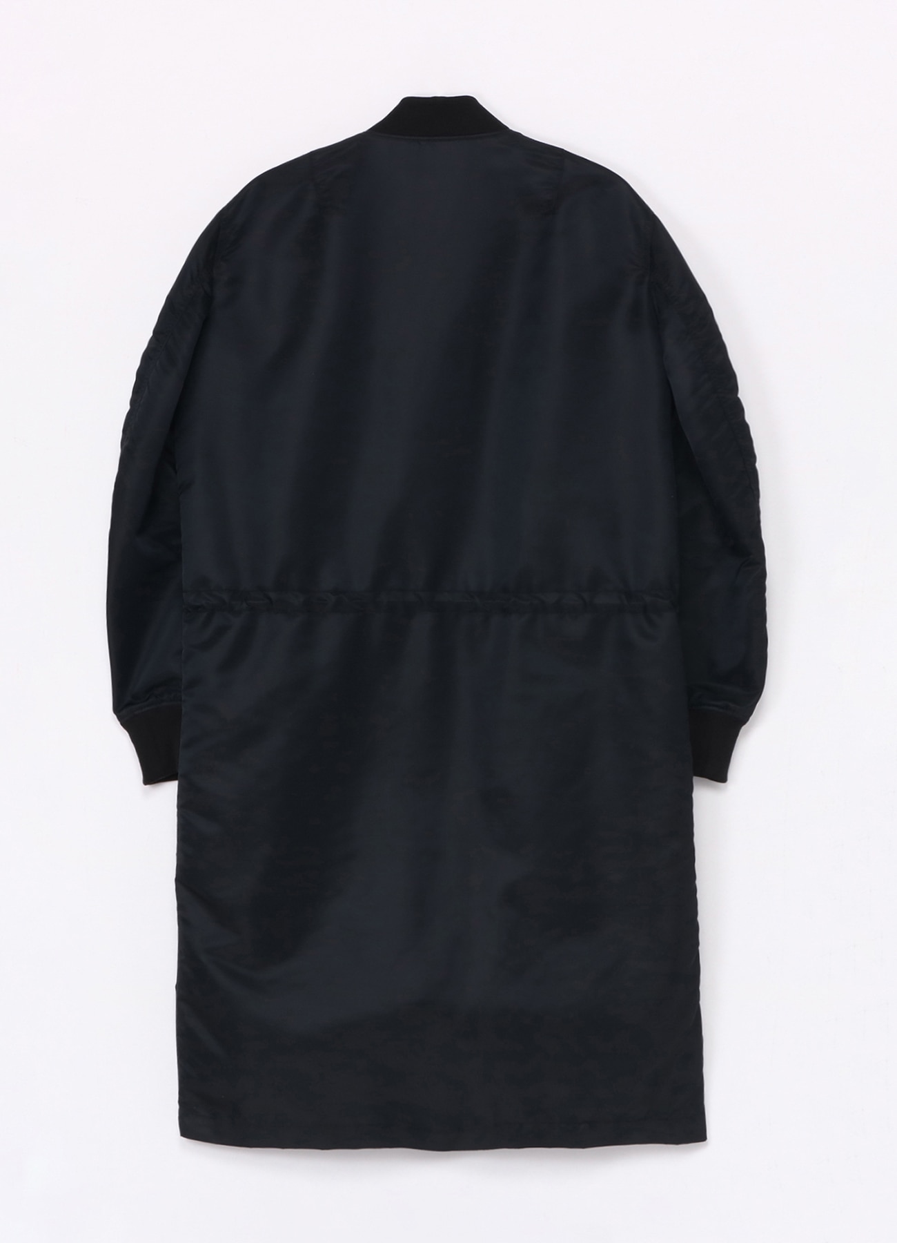Nylon Twill Long Coat(M Black): YOHJI YAMAMOTO｜WILDSIDE YOHJI 