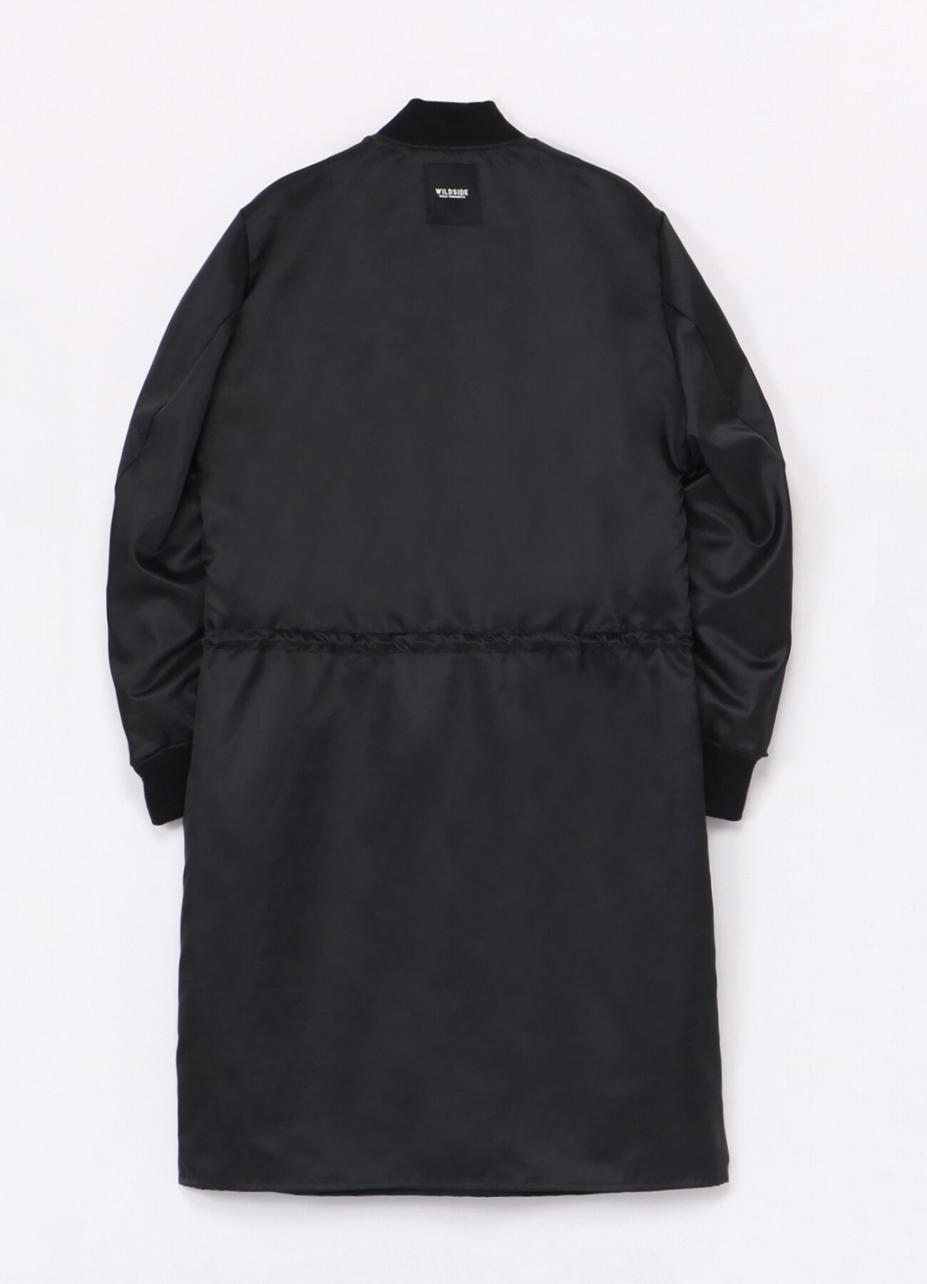 Nylon Twill Long Coat(M Black): YOHJI YAMAMOTO｜WILDSIDE YOHJI