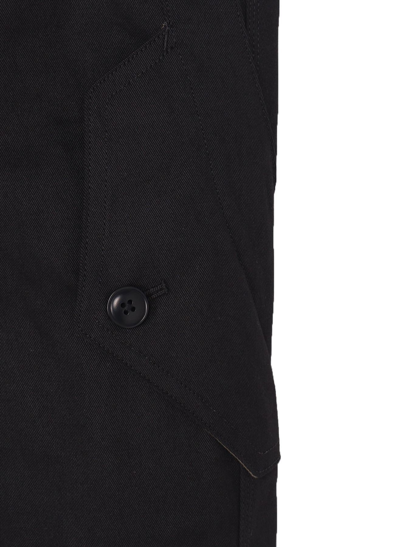 Cotton Chino Flap Pocket Drawstring Pants_7