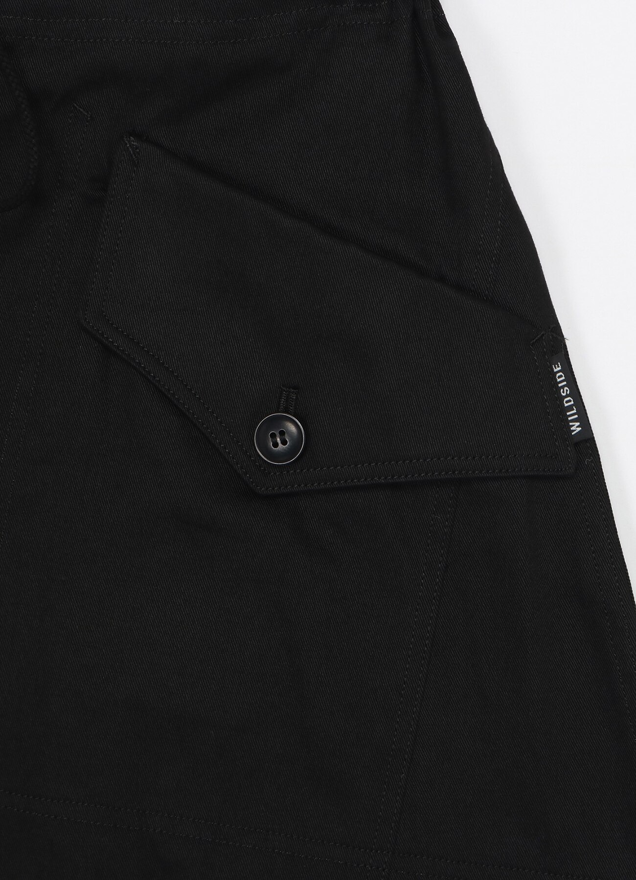 Cotton Chino Work Skirt(M BLACK): YOHJI YAMAMOTO｜WILDSIDE YOHJI