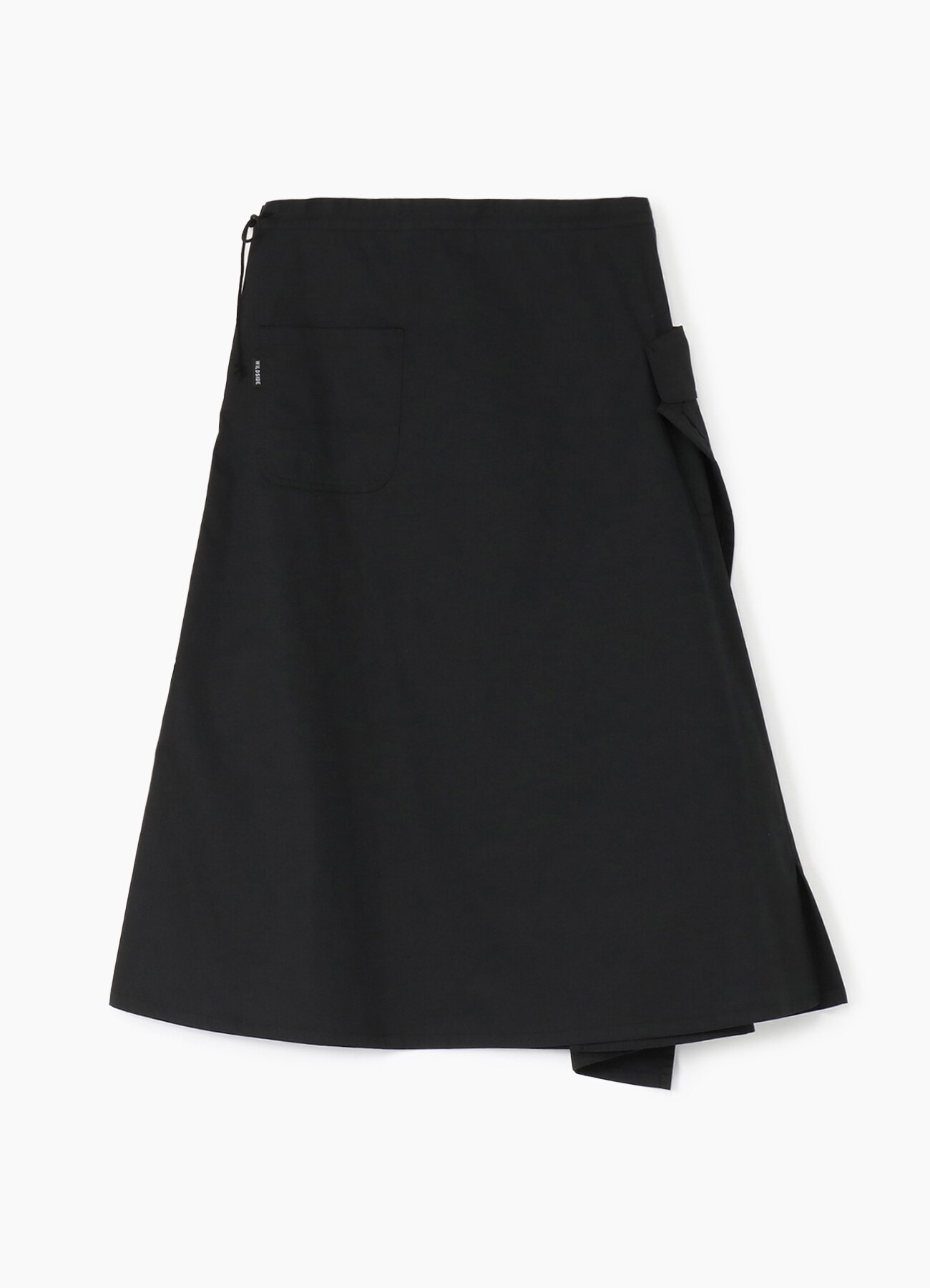 Drawstring hotsell twill skirt