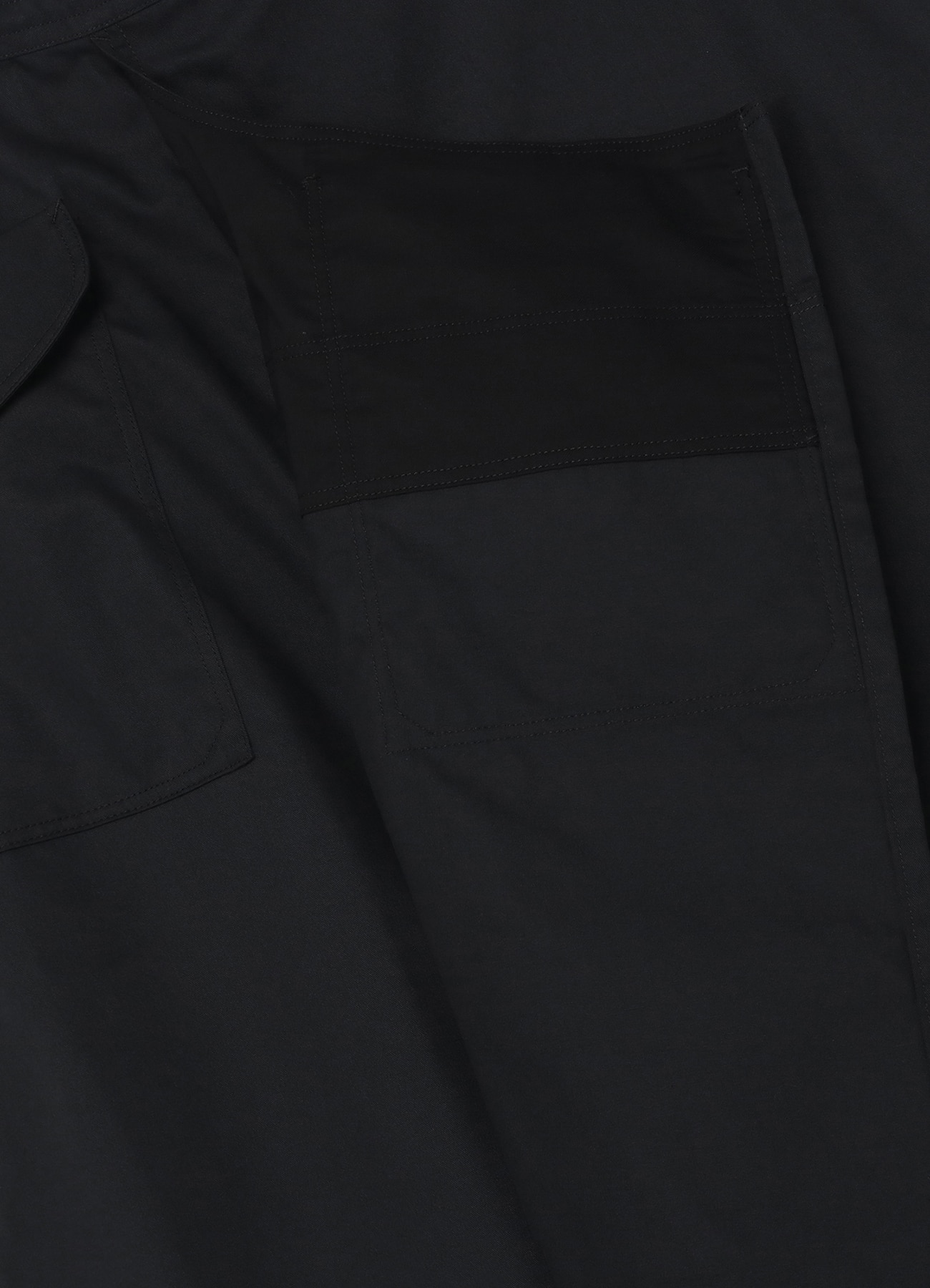 T/C Twill Drawstring Asymmetry Skirt_8