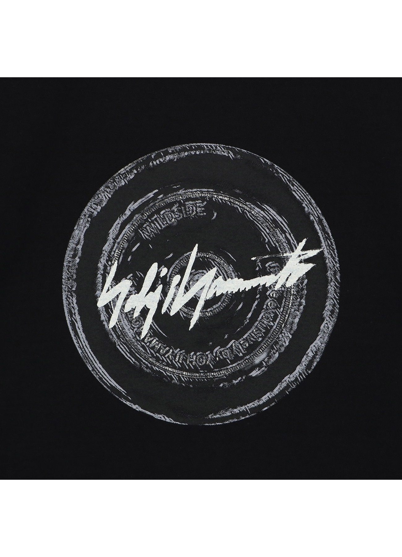 WILDSIDE Record T-shirt(S BLACK): YOHJI YAMAMOTO｜WILDSIDE YOHJI