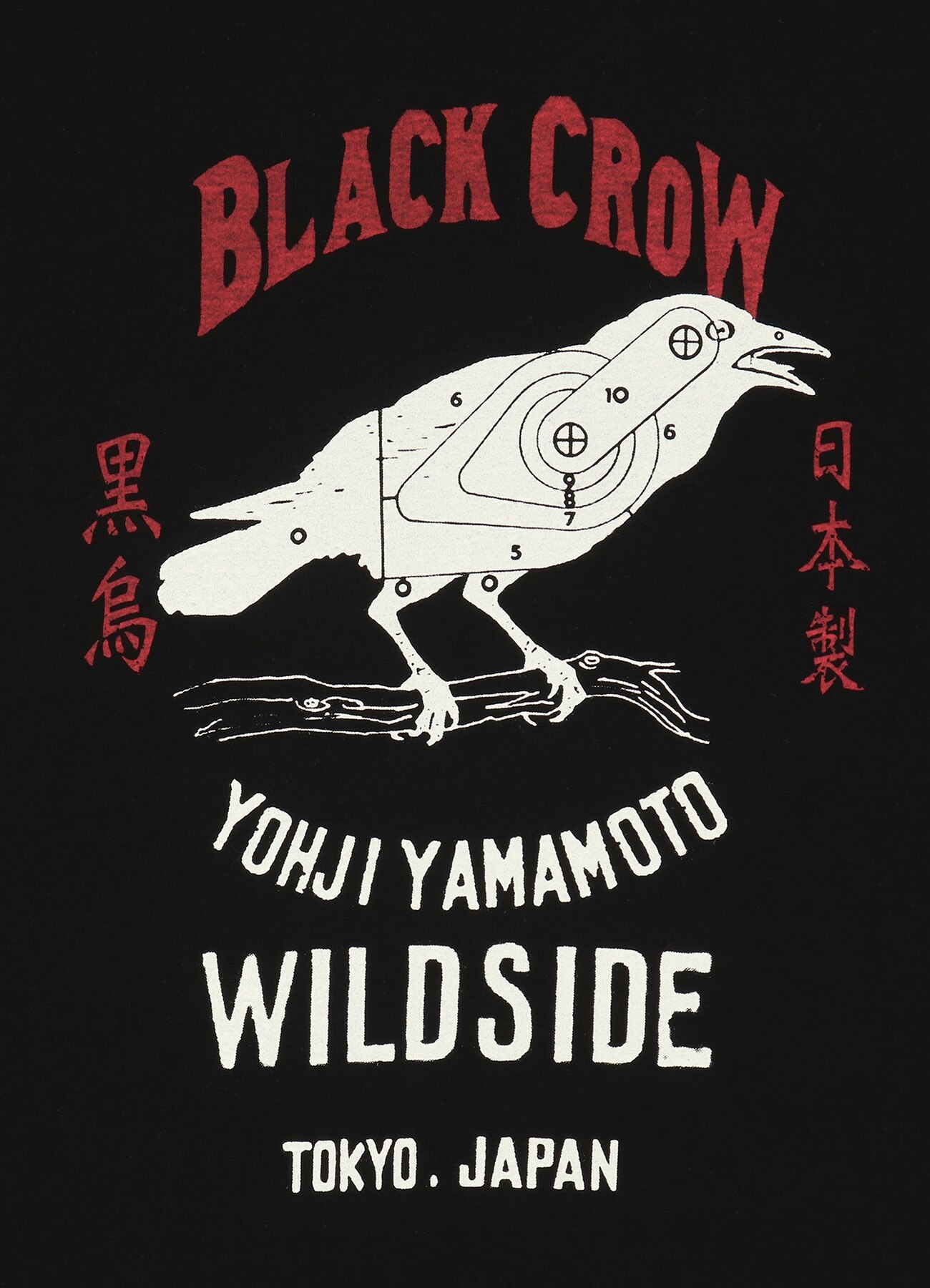 WILDSIDE Black Crow Hunting Long Sleeve T-shirt_6
