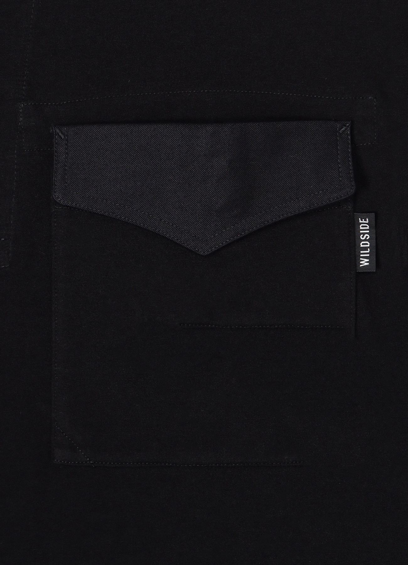 Cotton Jersey Half Zip Long Sleeve T-shirt_8