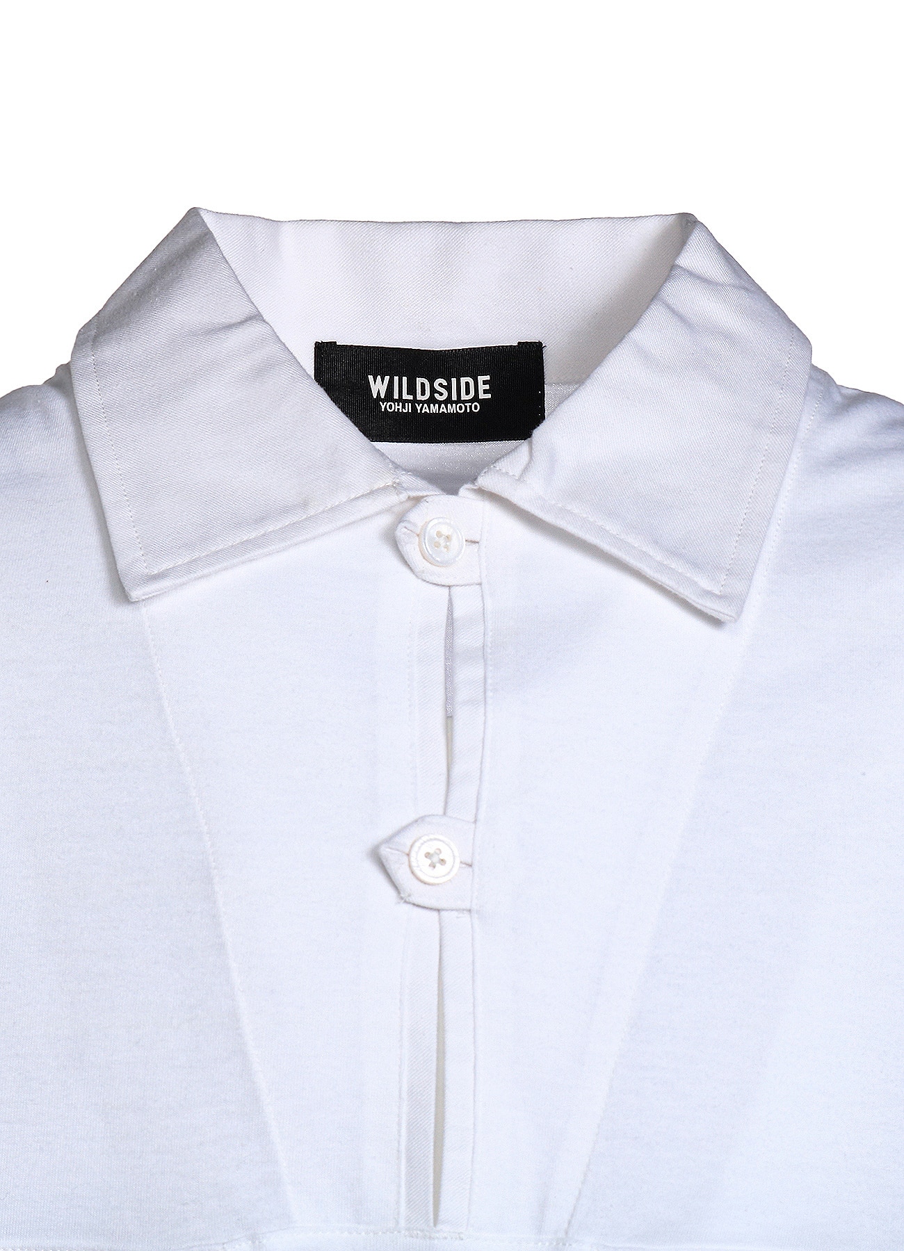 Cotton Jersey Collared Pocket Long Sleeve T-shirt_9