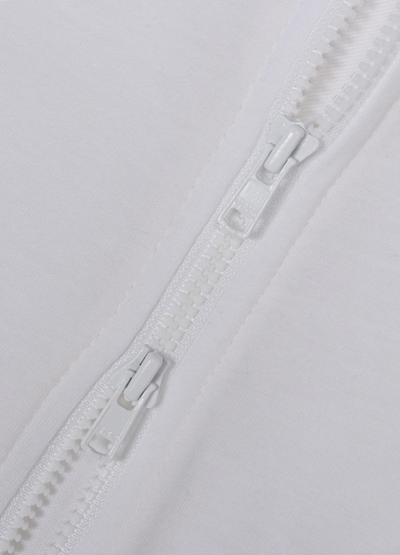 Cotton Jersey Full Zip Long Sleeve T-shirt_7