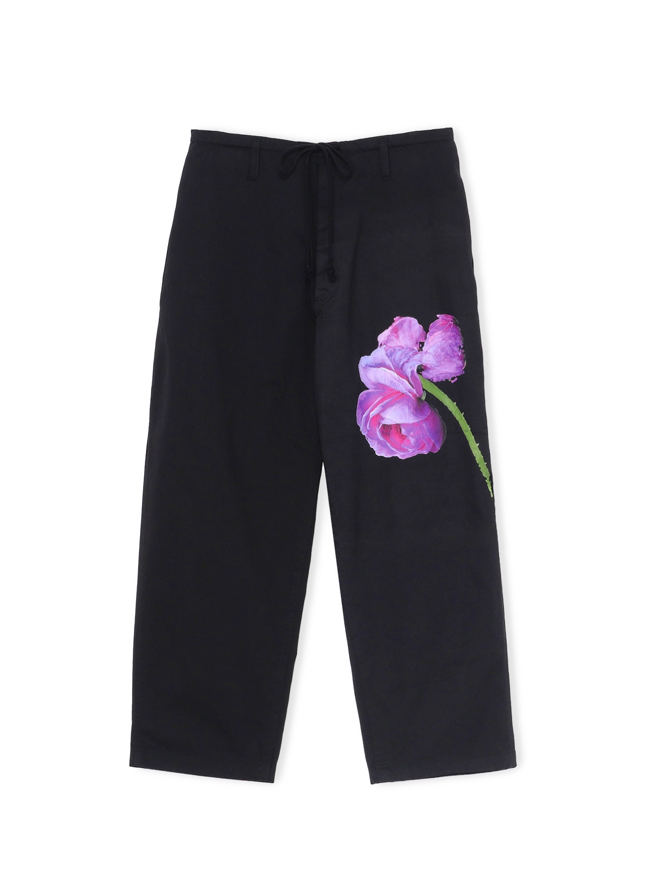 Cotton Chino PURPLE ROSE Pants(M BLACK): YOHJI YAMAMOTO｜WILDSIDE YOHJI ...