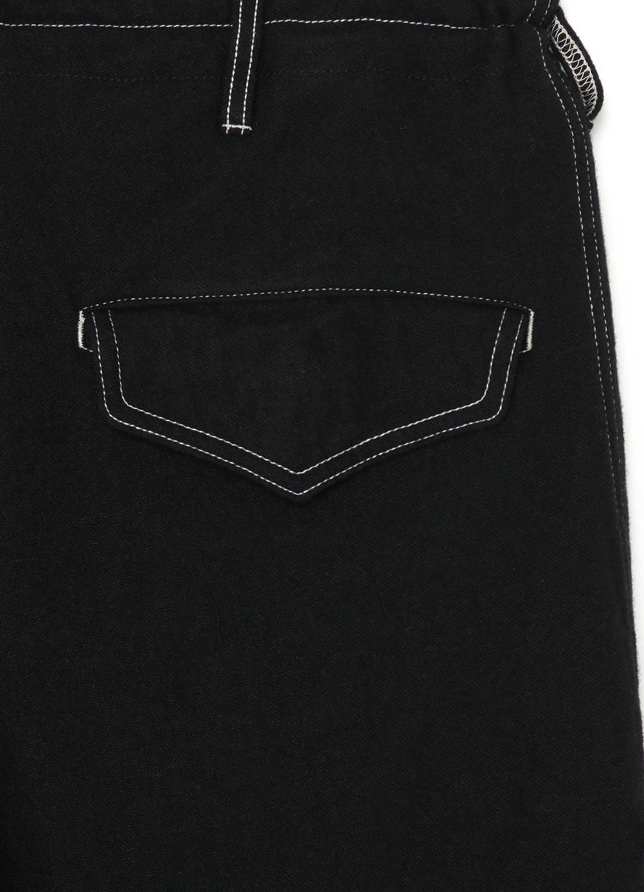 Fulling Wool Drawstring 1tuck Pants_5