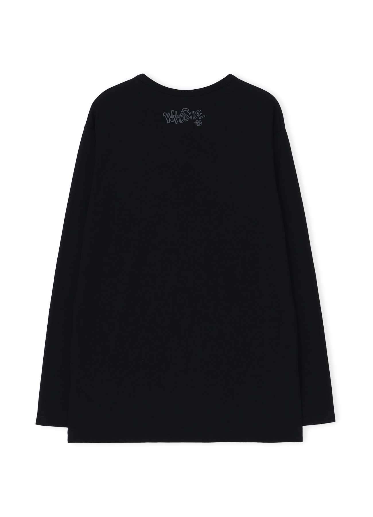 Hannya Long Sleeve T-shirt(FREE SIZE BLACK): YOHJI YAMAMOTO