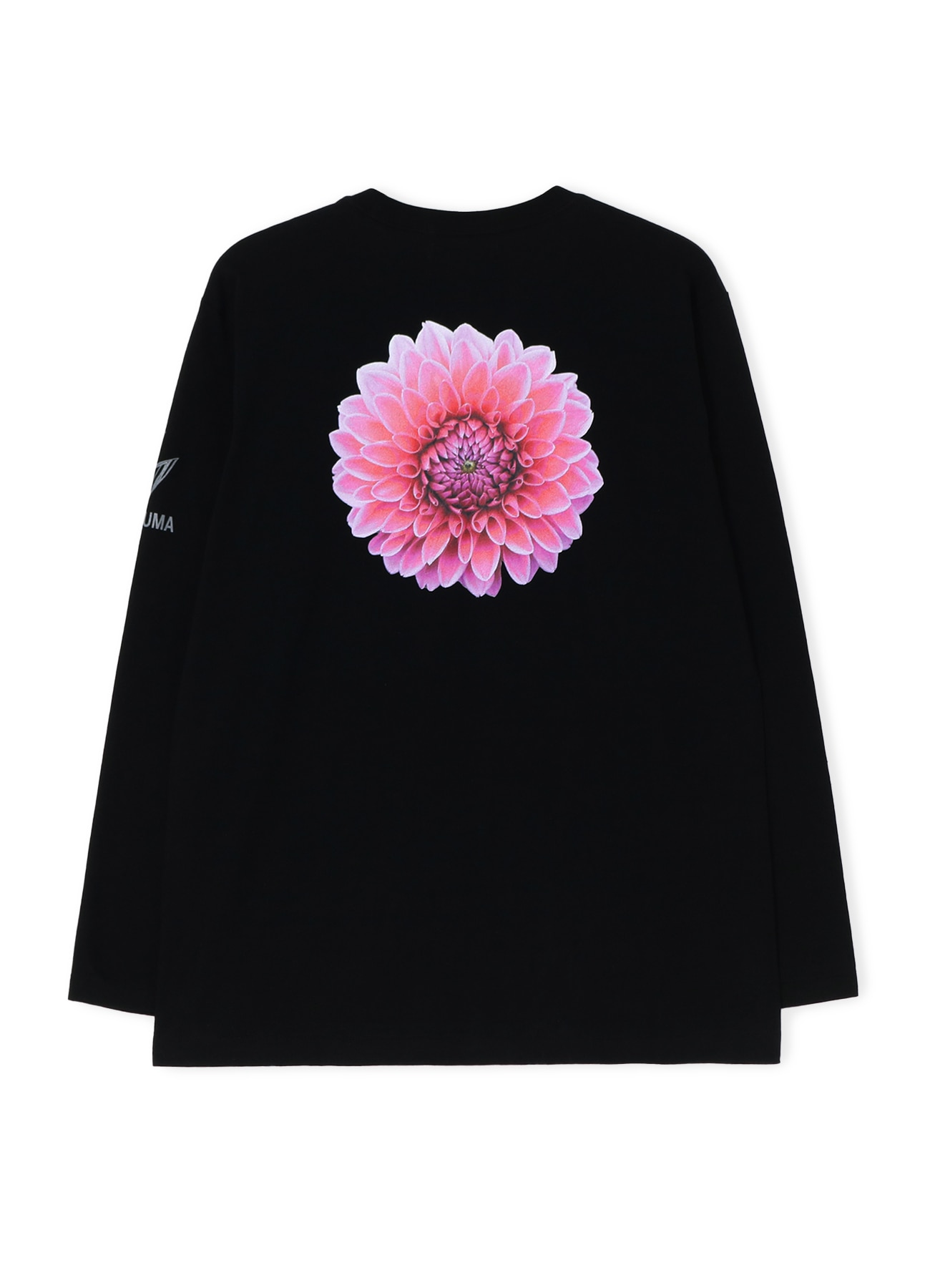 Pink Dahlia Long Sleeve T-shirt_2