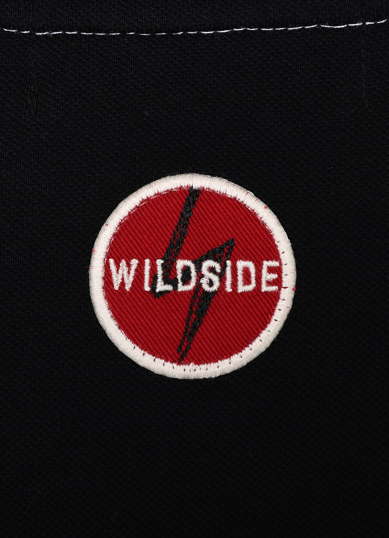 Patch Polo Shirt(Black)_8