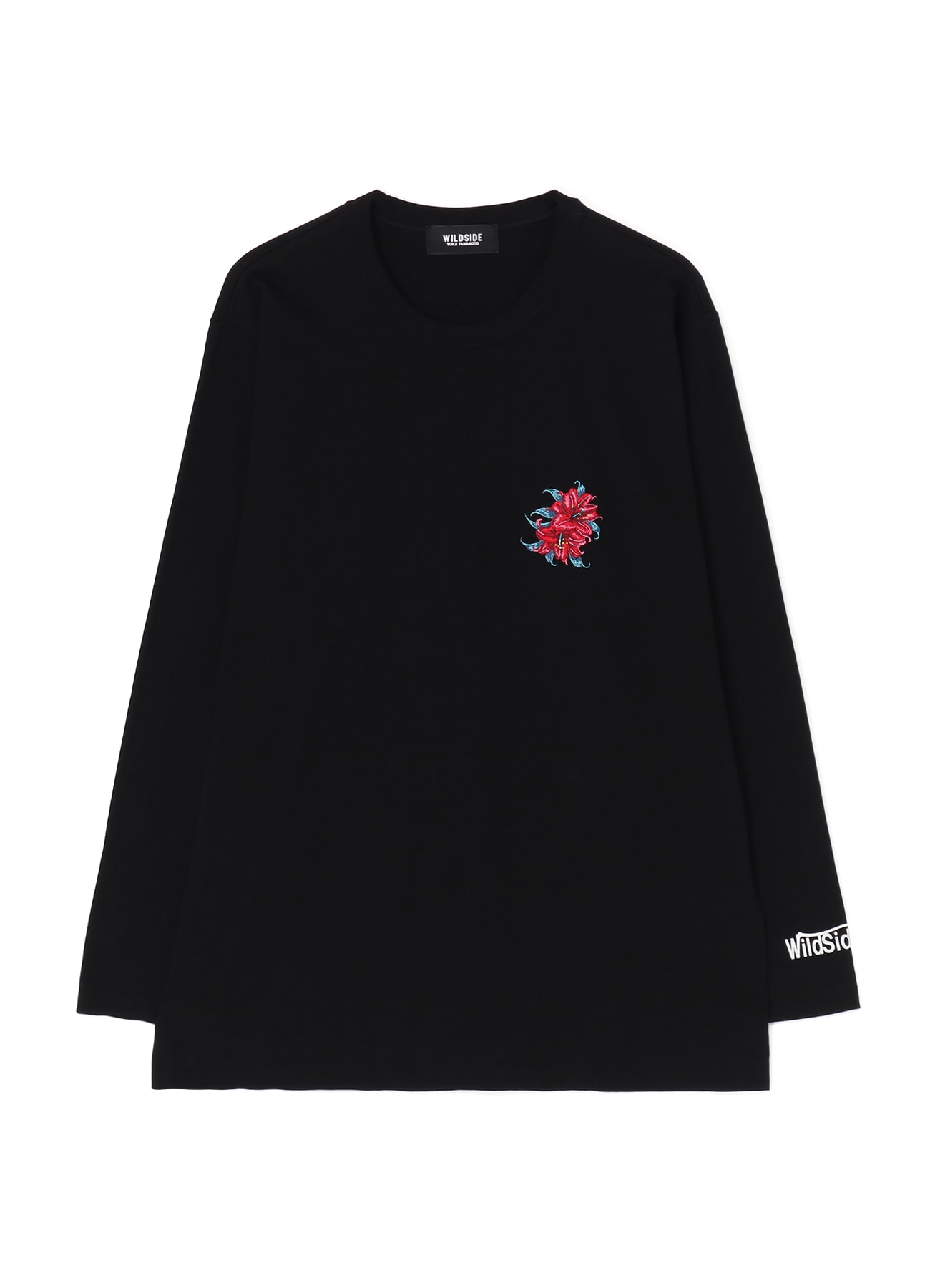 Embroidery Long Sleeve T-shirt (Lily)