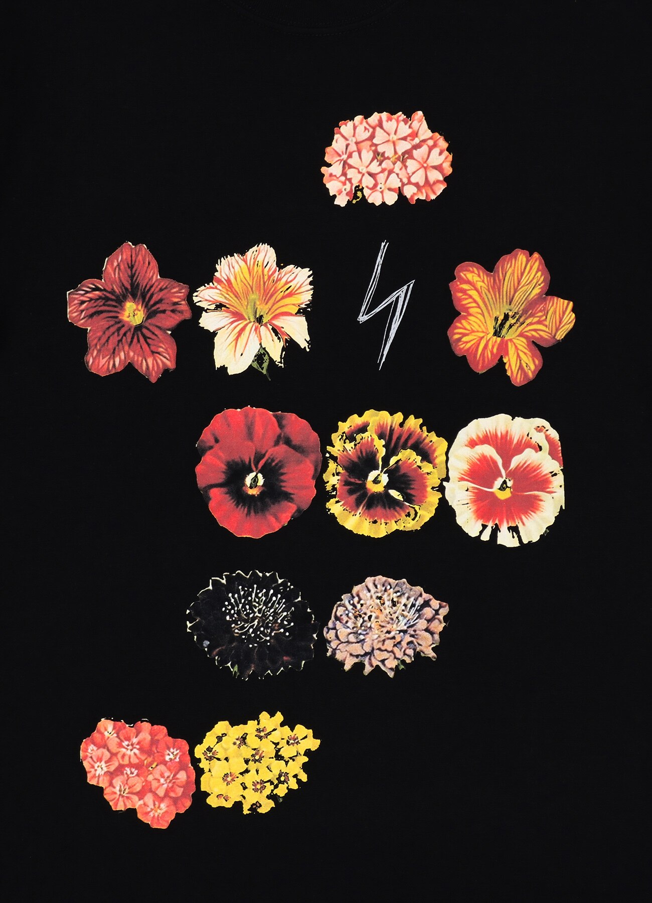 INAZUMA Flowers T-shirt A_6