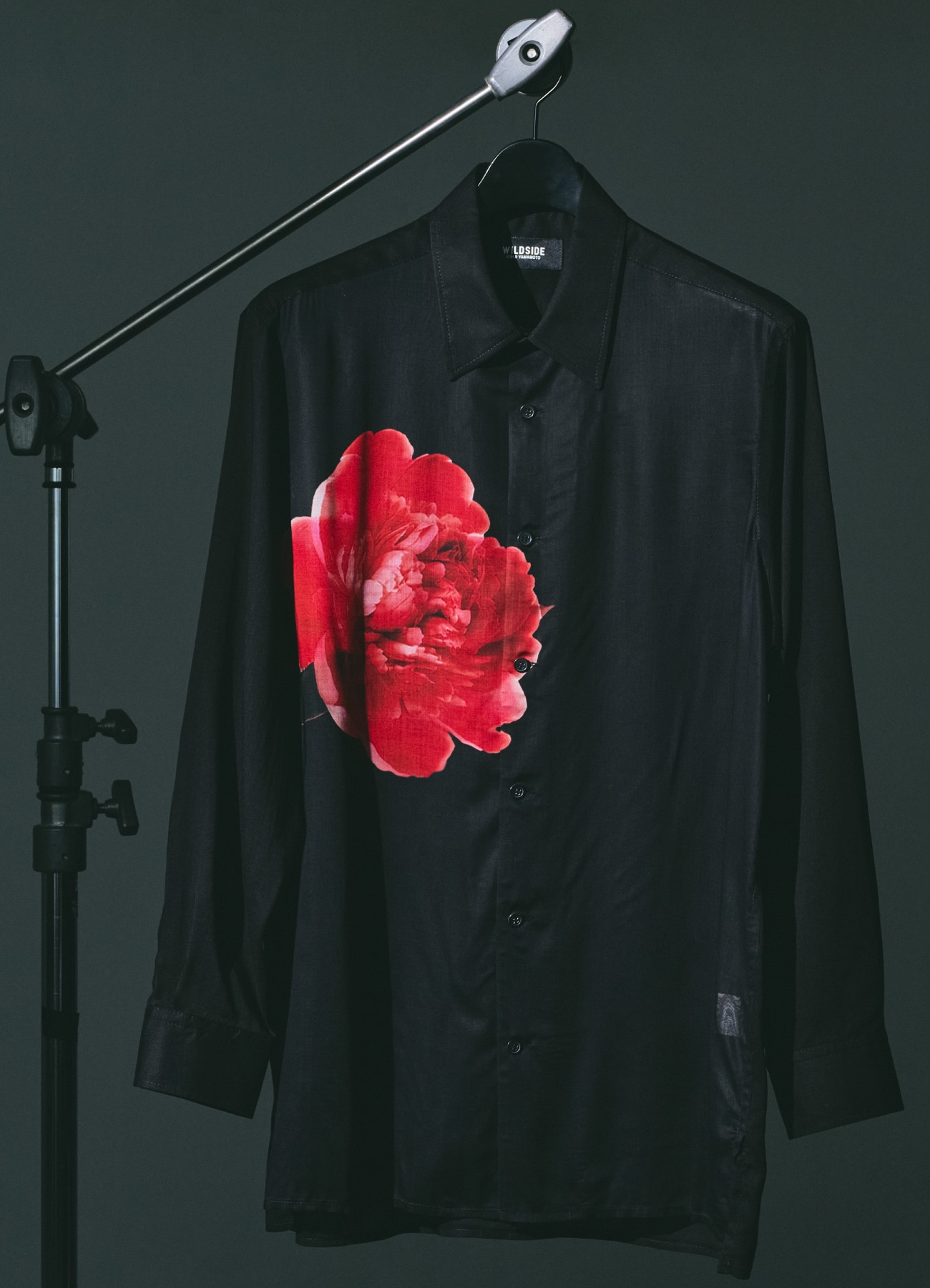 [11 Feb 12:00 JST release] Red Peony Print Shirt_4