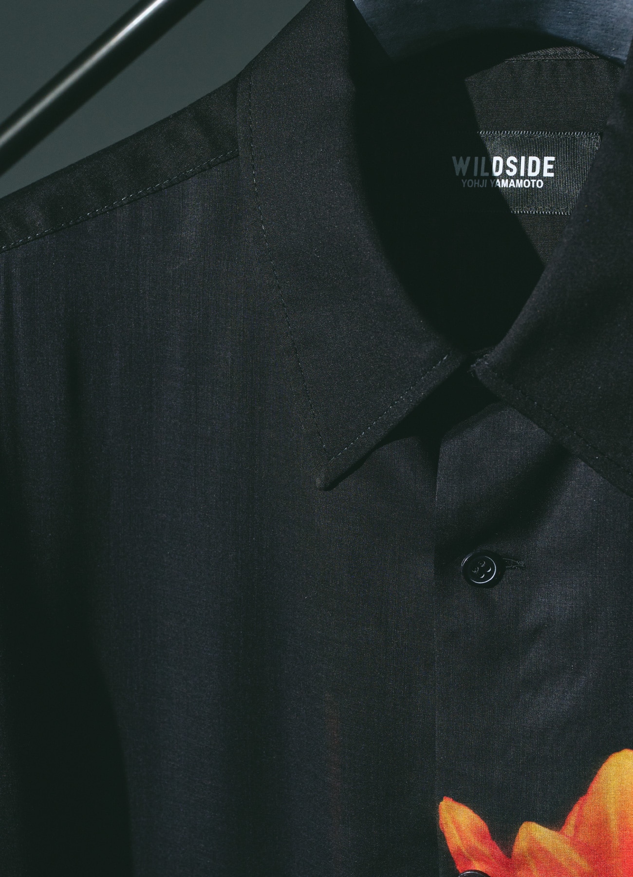 [11 Feb 12:00 JST release] Orange Dahlia Print Shirt_6