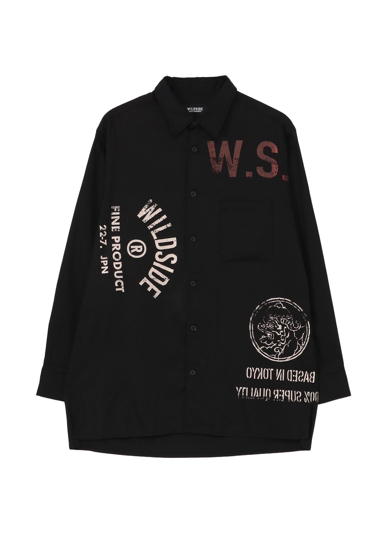 [4 Feb 12:00 JST release]WILDSIDE Logo Shirt_1