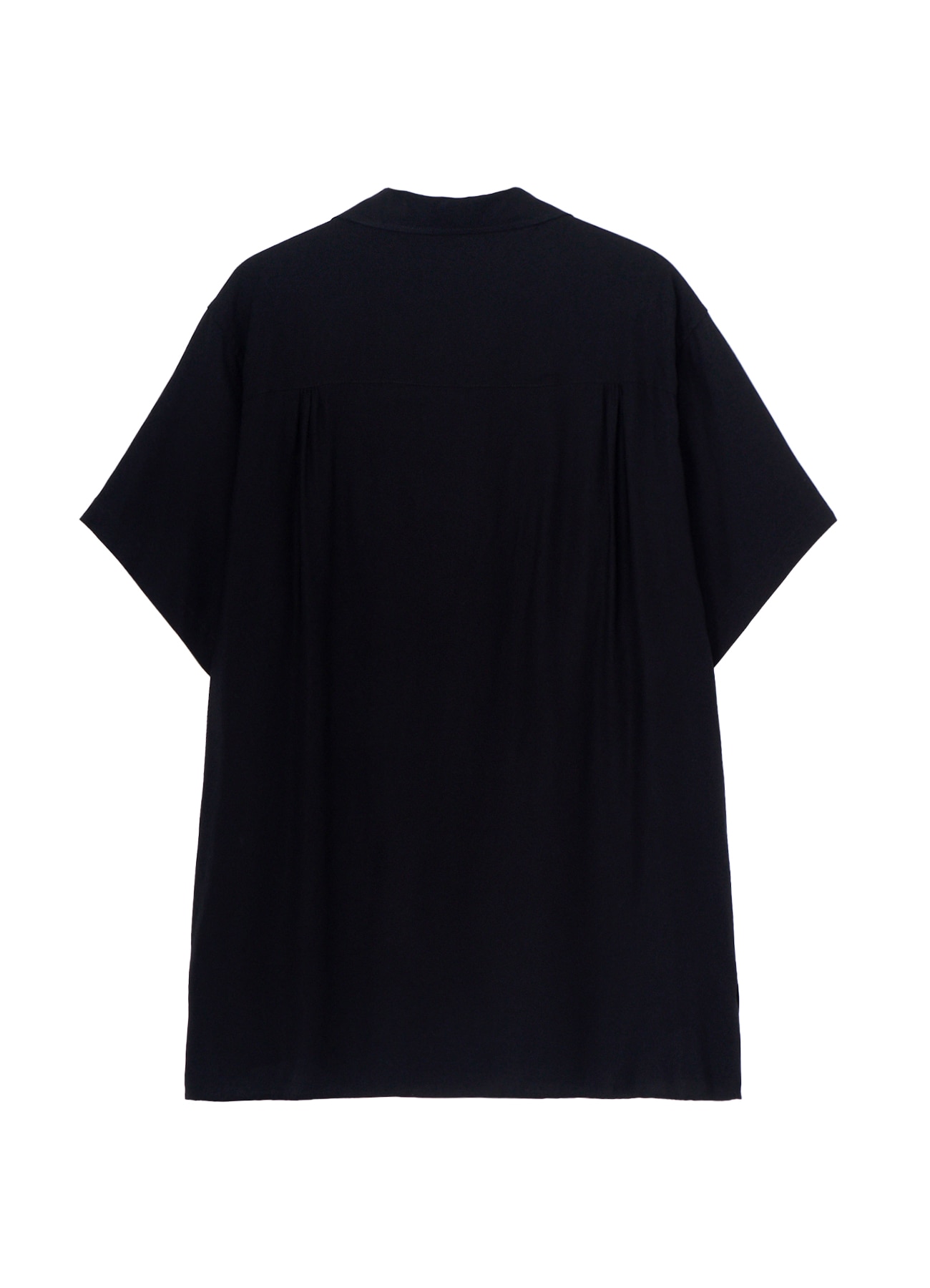 [17 June 12:00 JST release]Flower Embroidery Open Collar Short Sleeve Shirt_2