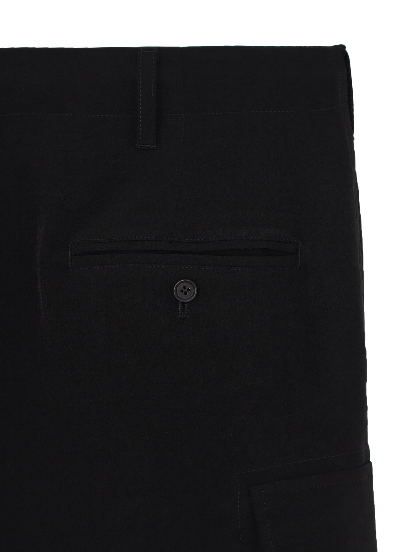 [13 May 12:00 JST release] Ta/Pe Crepe de Chine Cargo Pants All Black_11