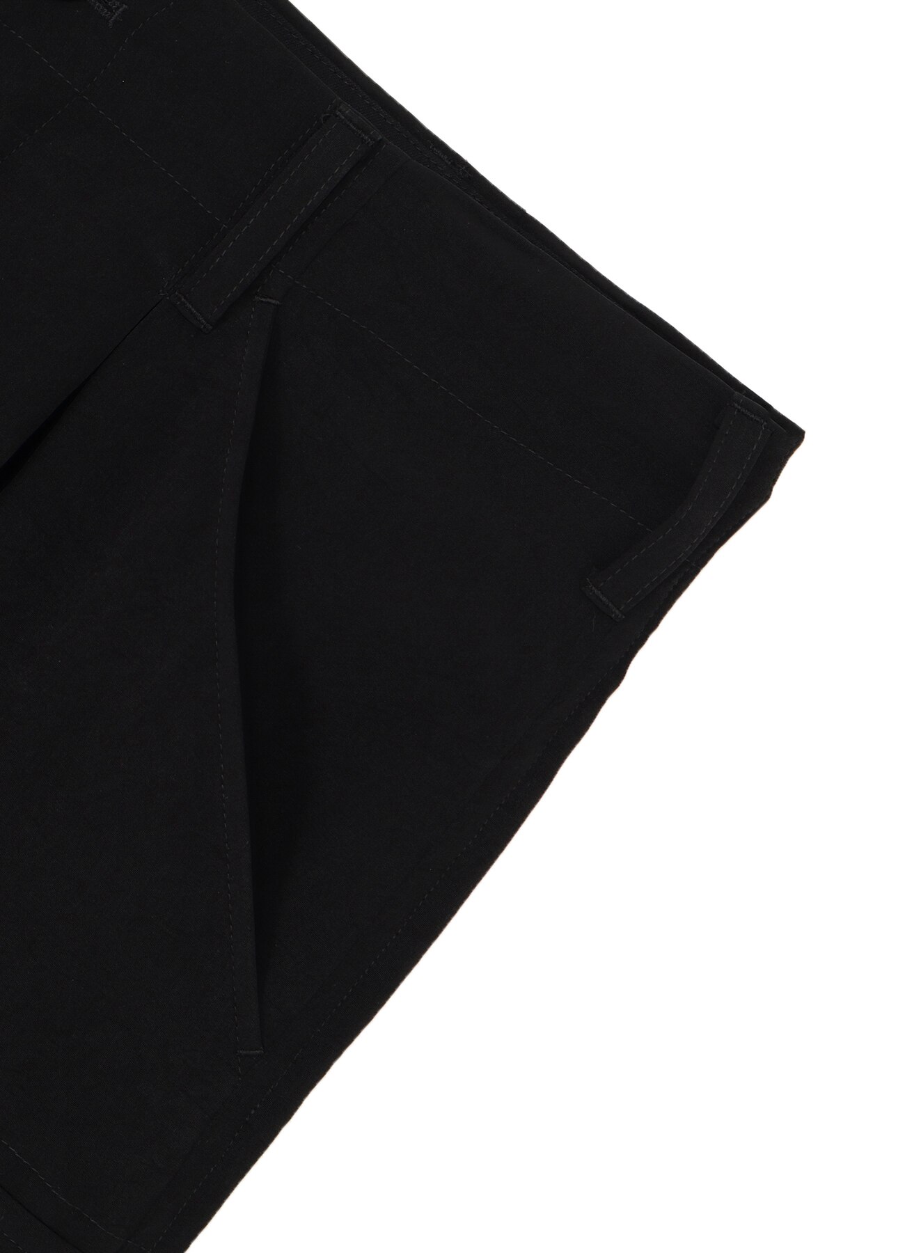 [13 May 12:00 JST release] Ta/Pe Crepe de Chine Cargo Pants All Black_8
