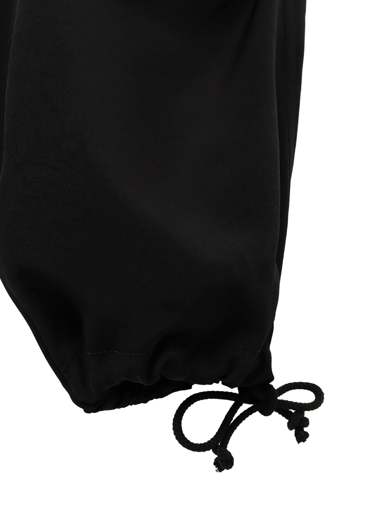 [13 May 12:00 JST release] Ta/Pe Crepe de Chine Cargo Pants All Black_9