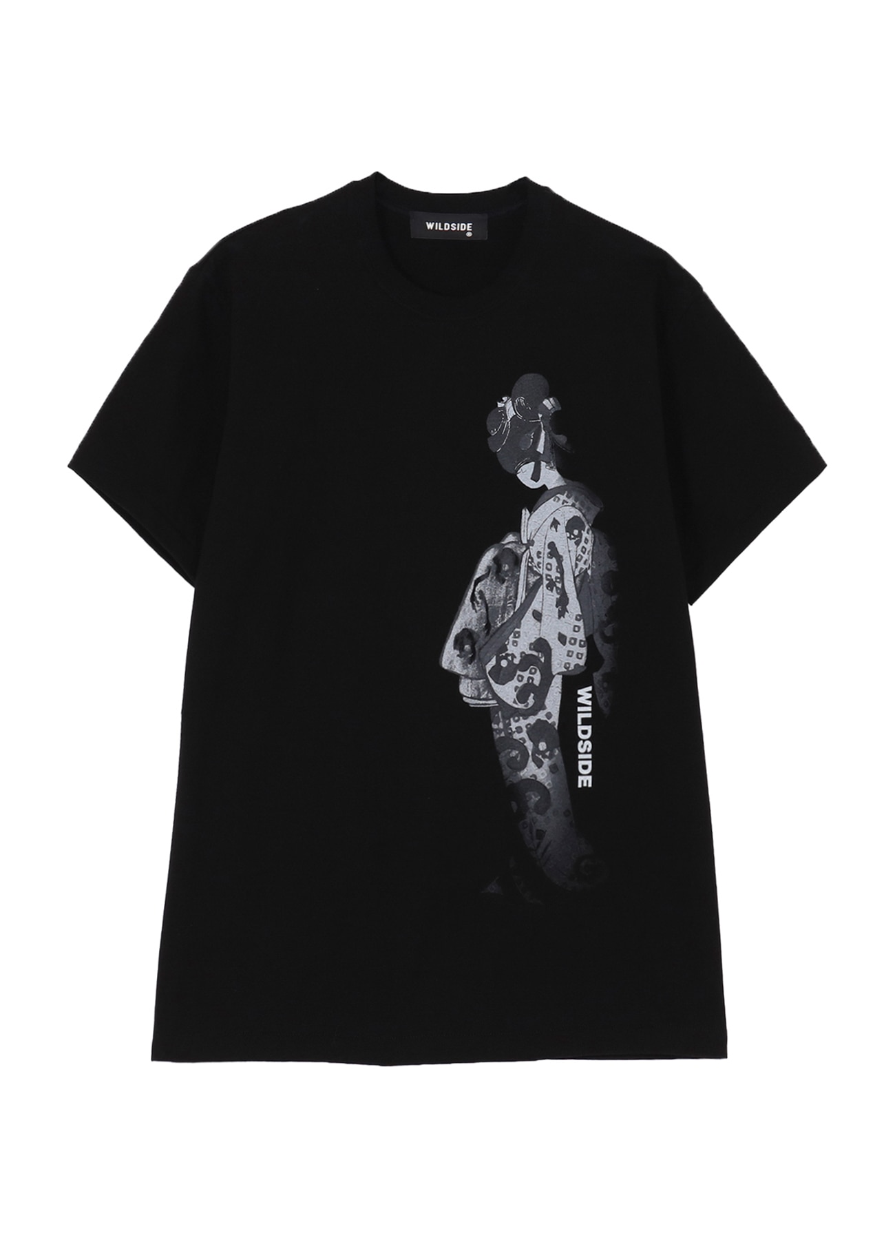 [4 Feb 12:00 JST release]Ghost Three-Quarter Profile T-shirt_1