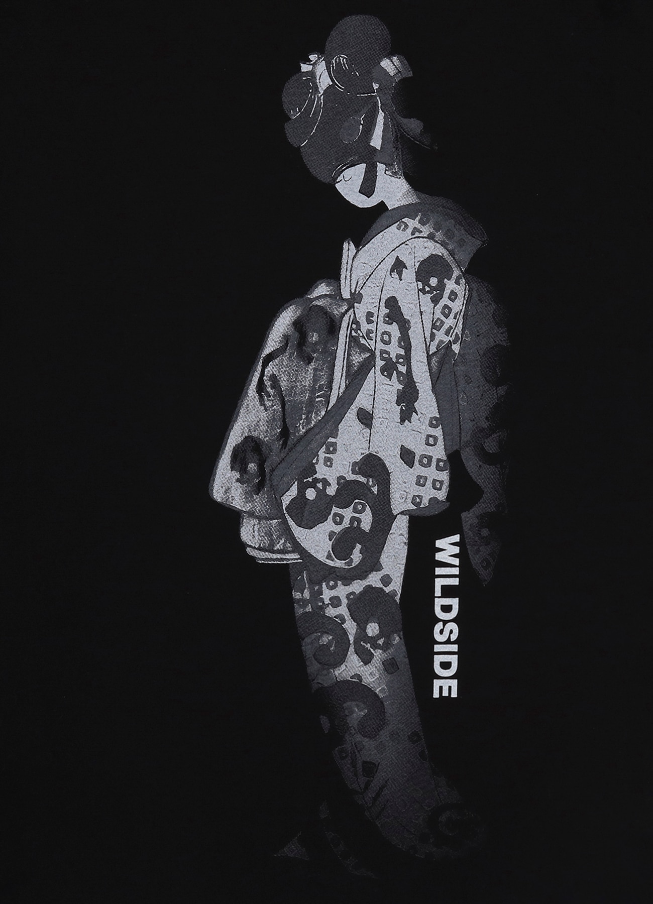 [4 Feb 12:00 JST release]Ghost Three-Quarter Profile T-shirt_6