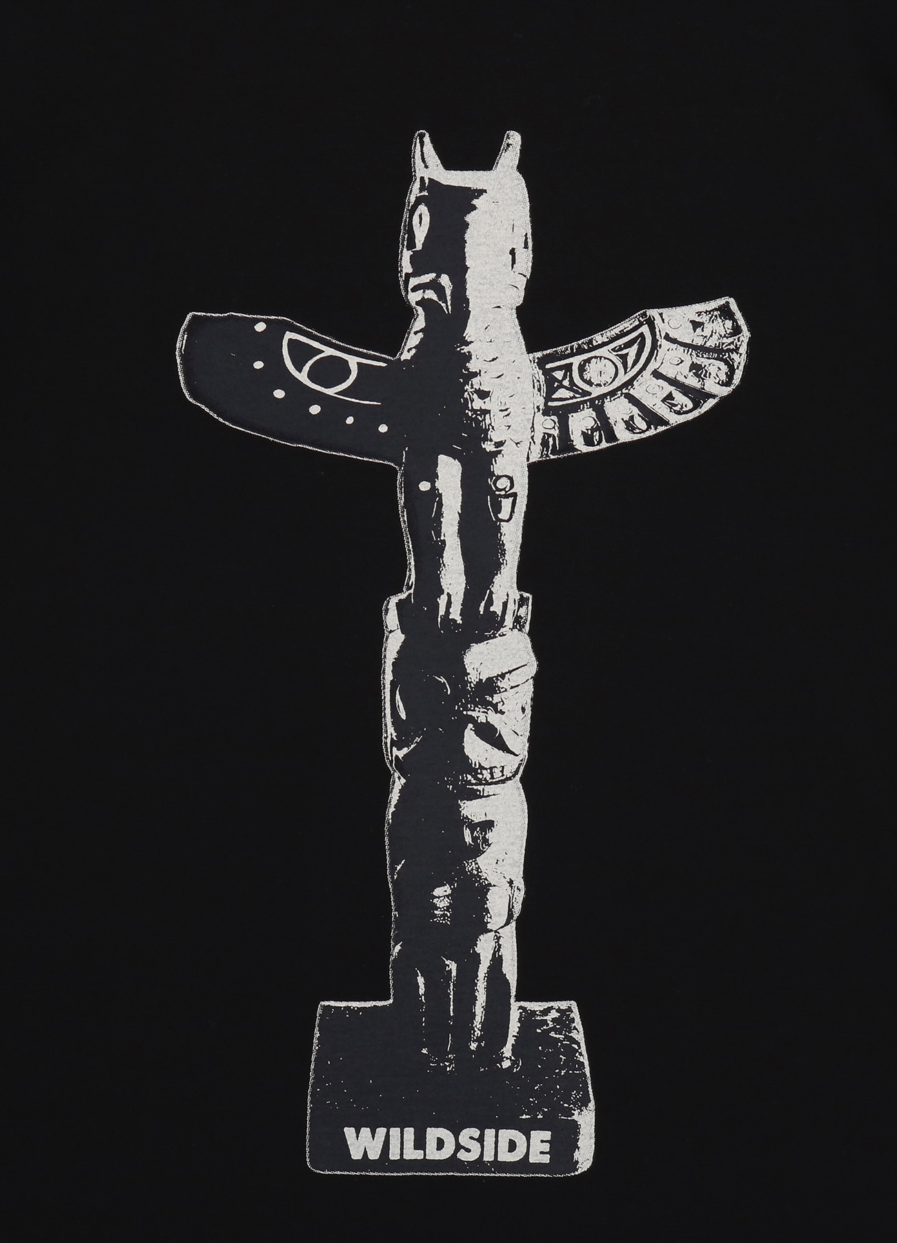 [1 Apr 12:00 JST release] Totem Pole T-shirt (Monochrome)_6