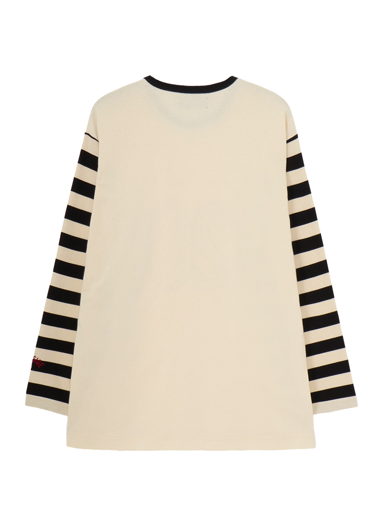 [30 Sep 12:00 JST release] Stripe Long Sleeve T-Shirt (White)_2