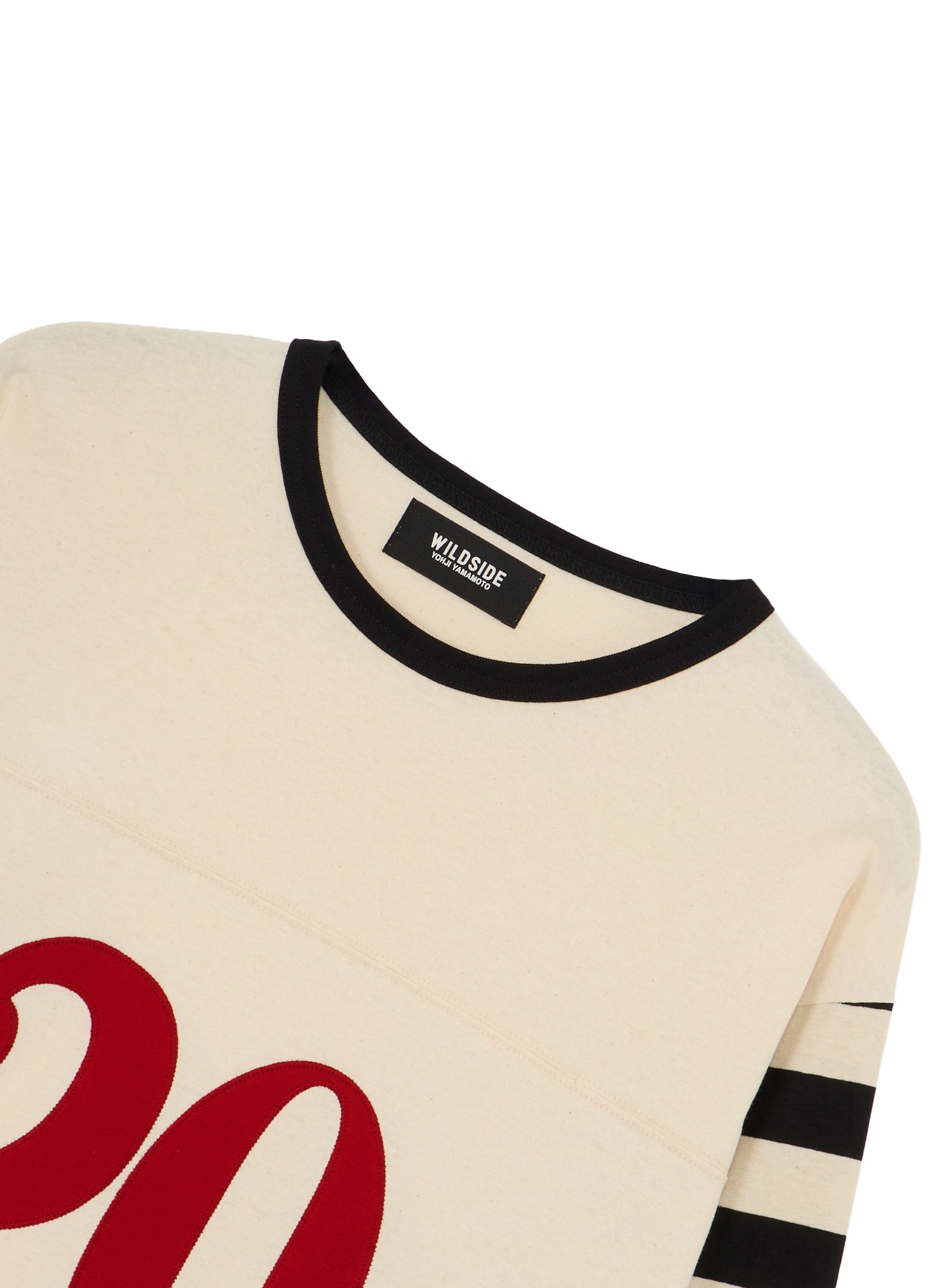 [30 Sep 12:00 JST release] Stripe Long Sleeve T-Shirt (White)_3
