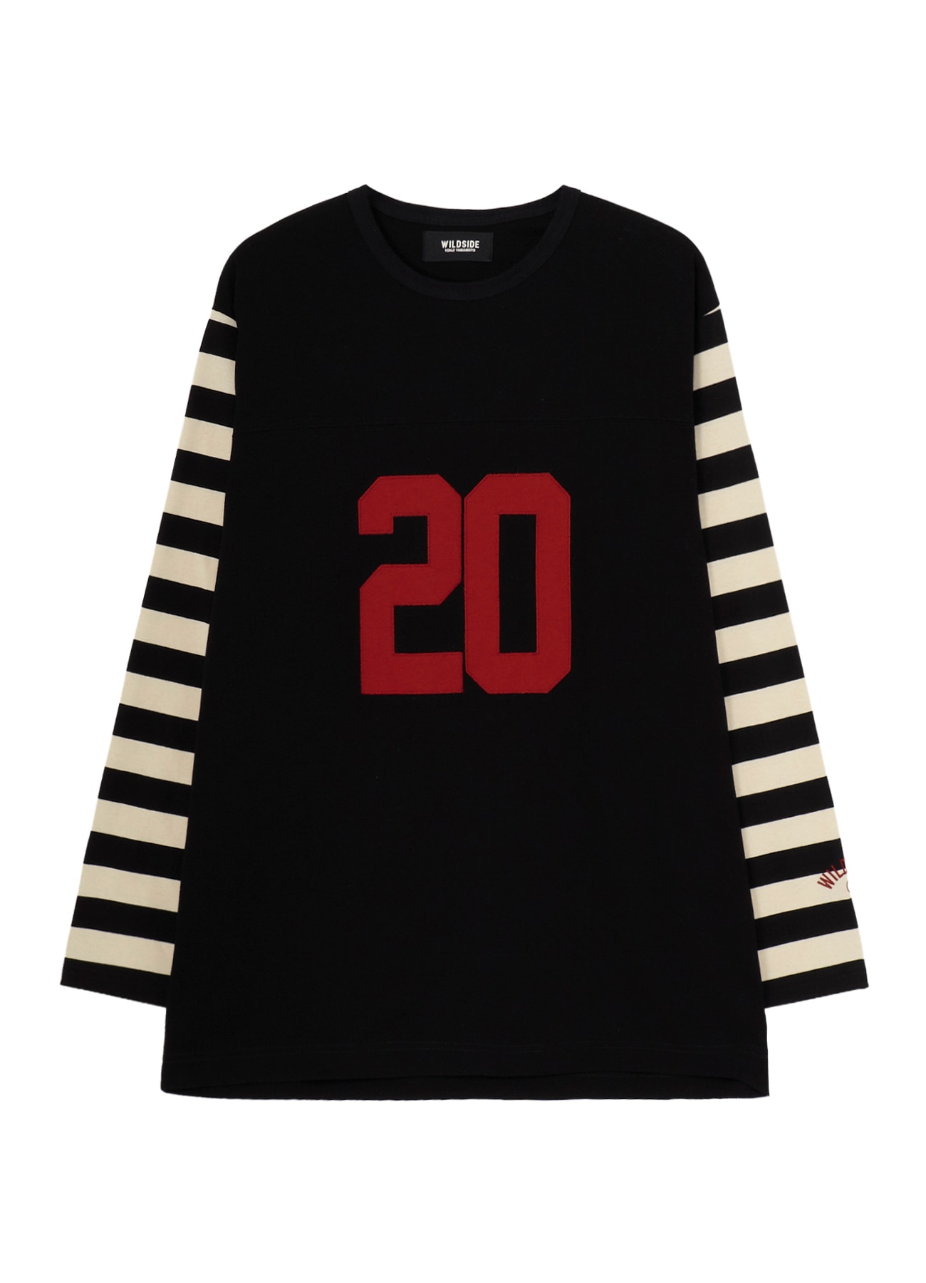 [30 Sep 12:00 JST release] Stripe Long Sleeve T-Shirt (Black)_1