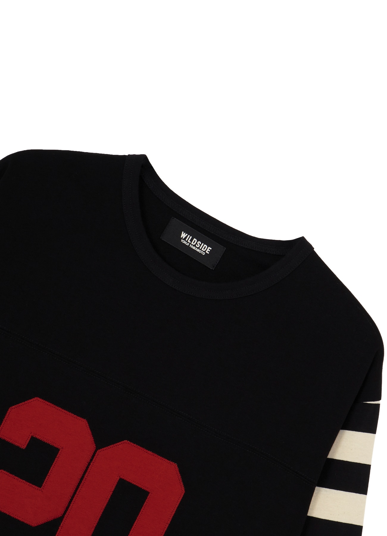 [30 Sep 12:00 JST release] Stripe Long Sleeve T-Shirt (Black)_3