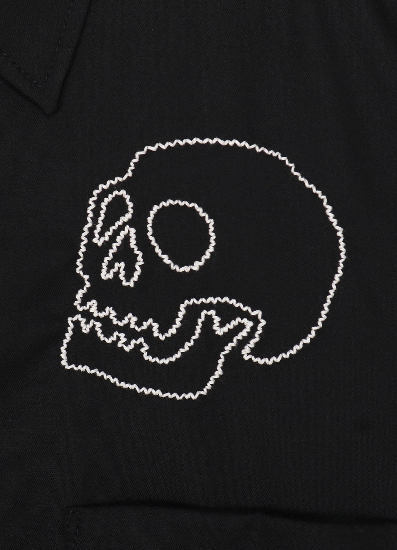 [19 Nov 12:00 JST release]T/R Twill Skull Embroidered Shirt_6