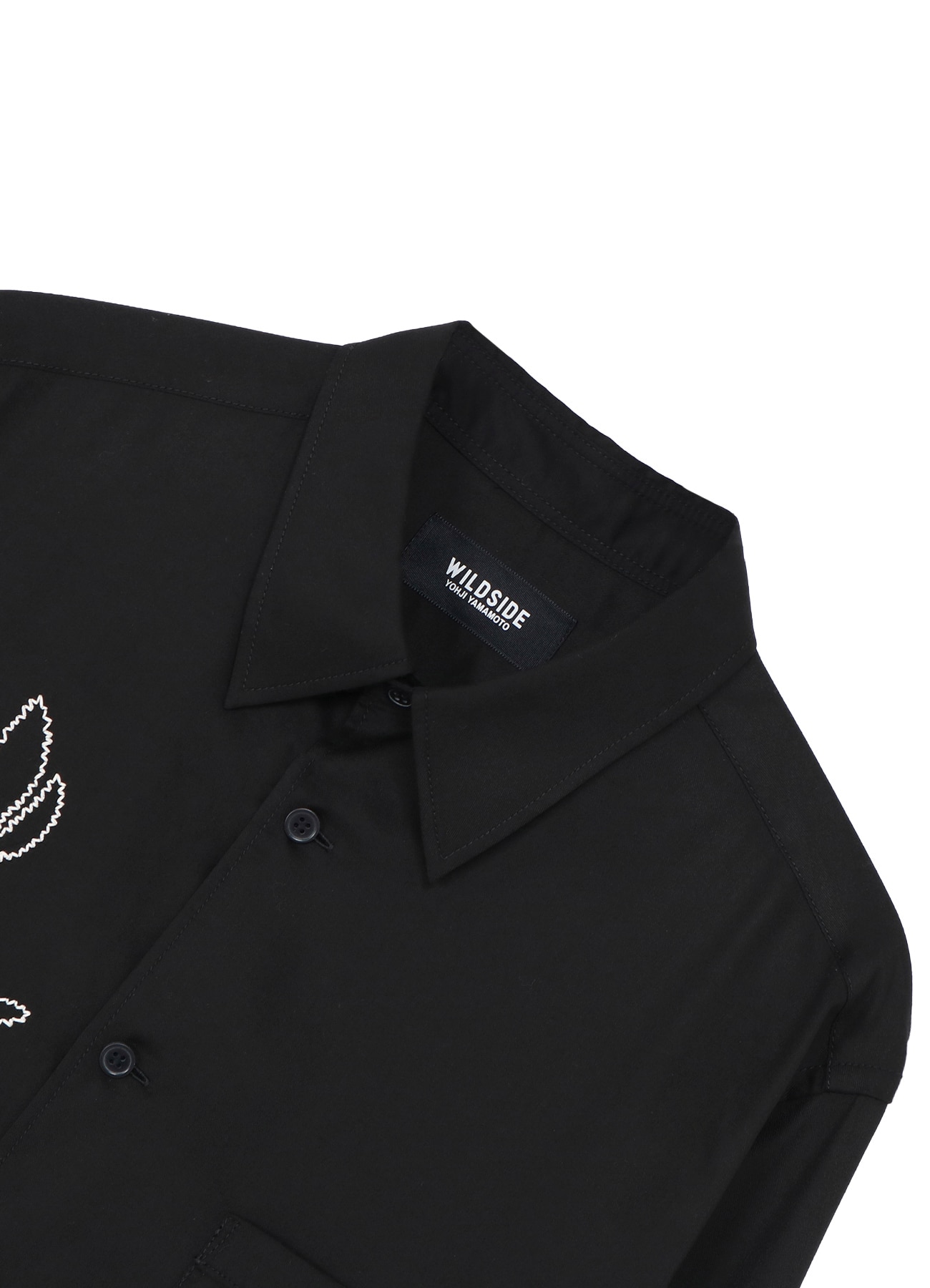 [19 Nov 12:00 JST release]T/R Twill Floral Thread-Drop Embroidered Shirt_3