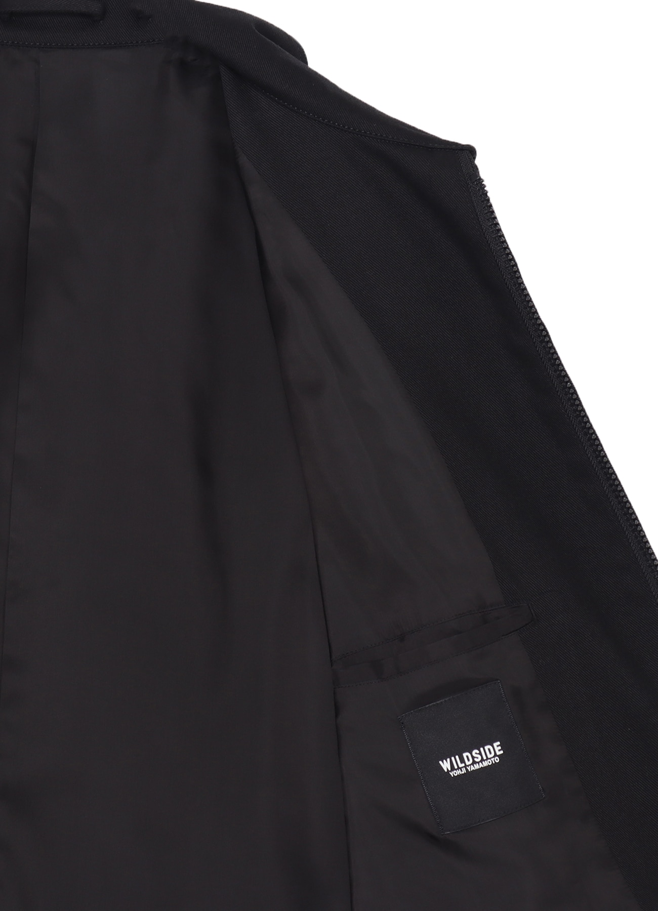 Katsuragi Cotton Soutien Collar Zipper Coat_7