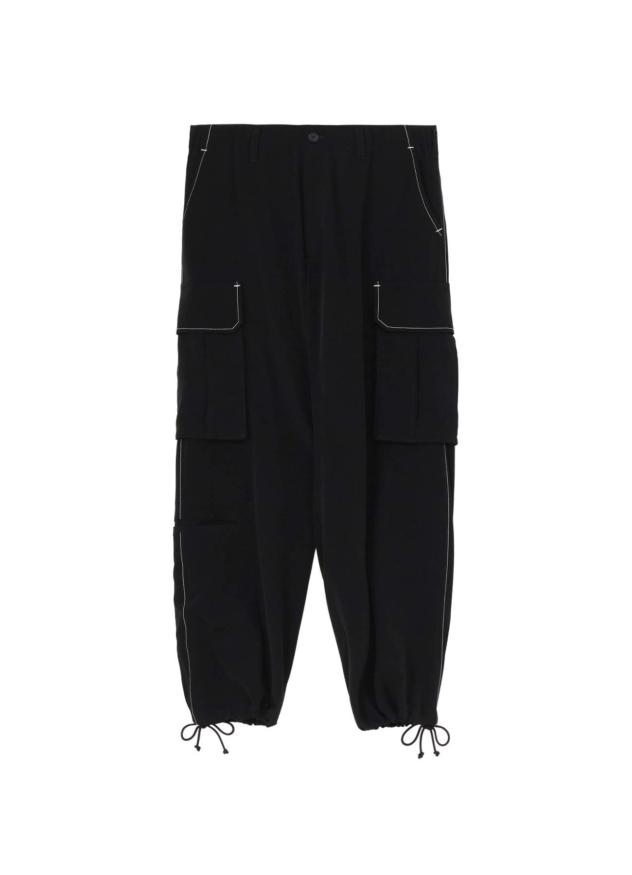 Ta/Pe Crepe de Chine Cargo Pants_1