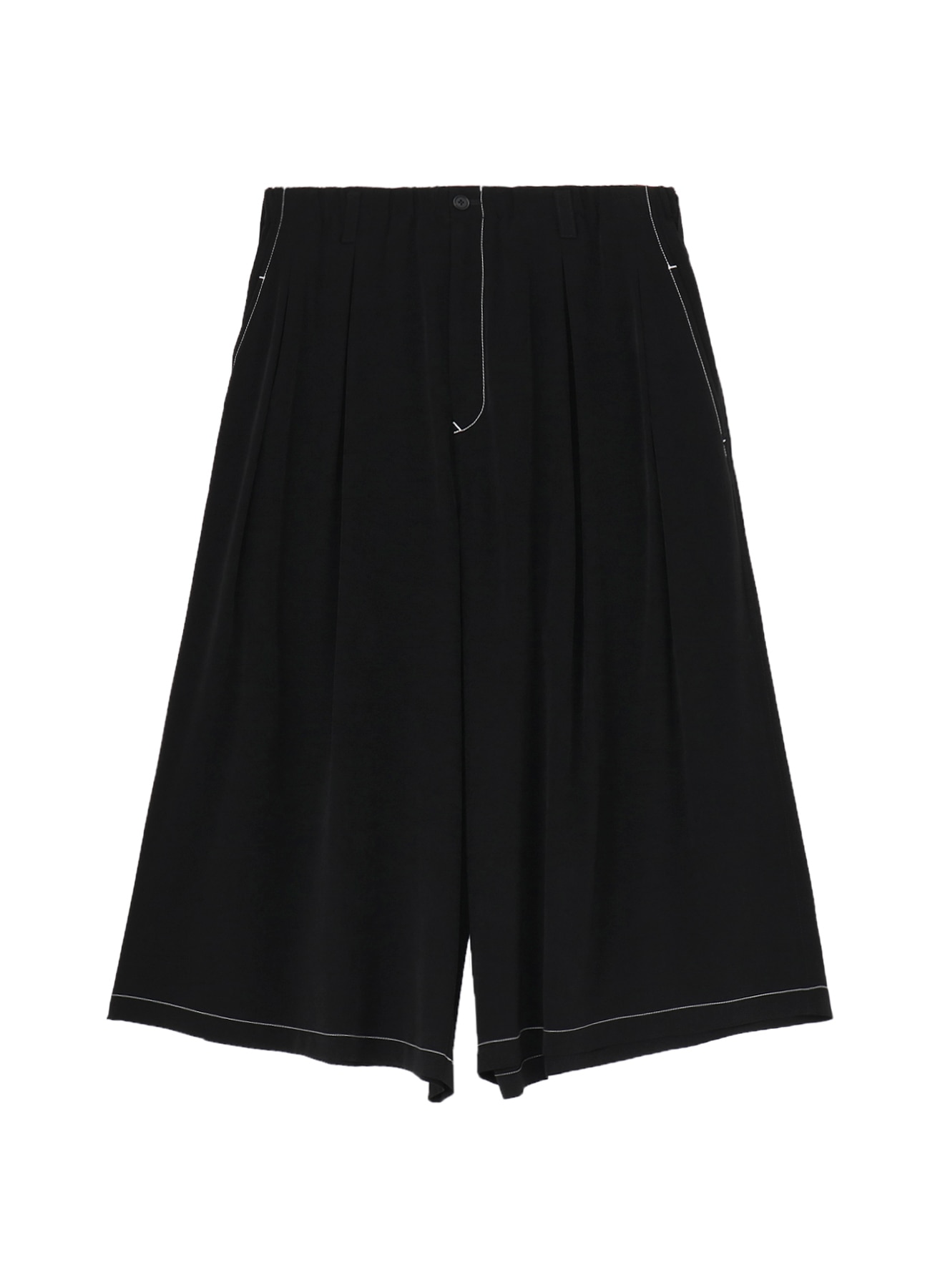 Ta/Pe Crepe de Chine Tucked Half Pants