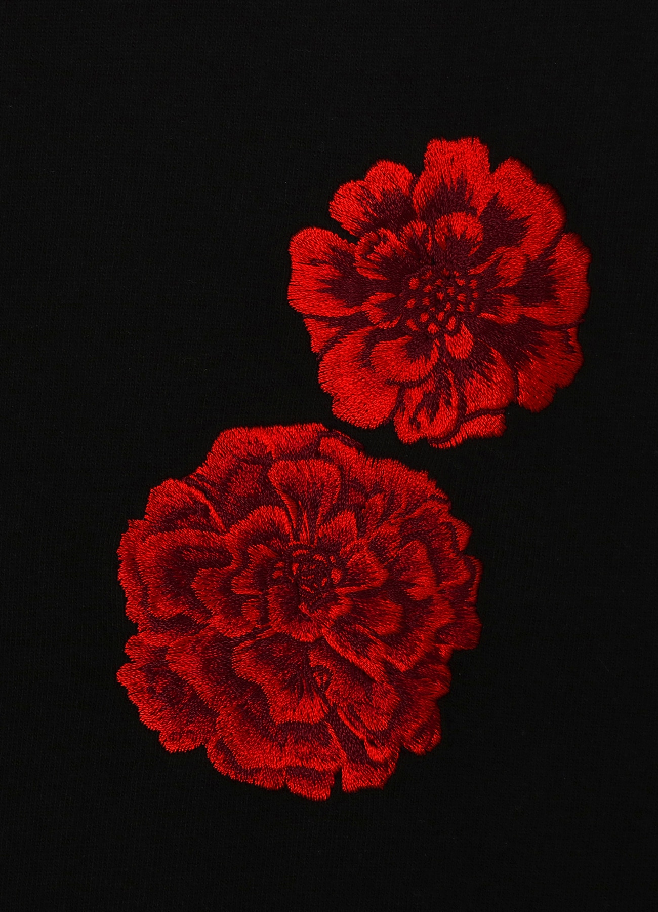 [1 Nov 12:00 JST release] Peony Embroidered Long Sleeve T-shirt_6