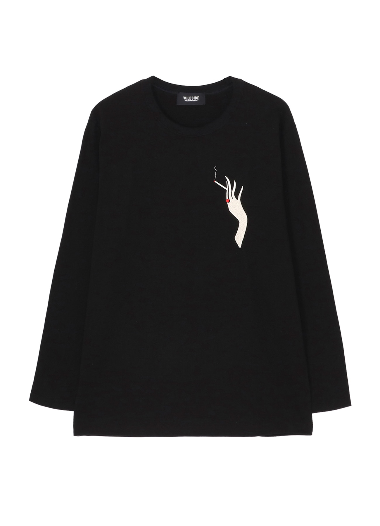 [1 Nov 12:00 JST release] Cigarette Embroidered Long Sleeve T-shirt