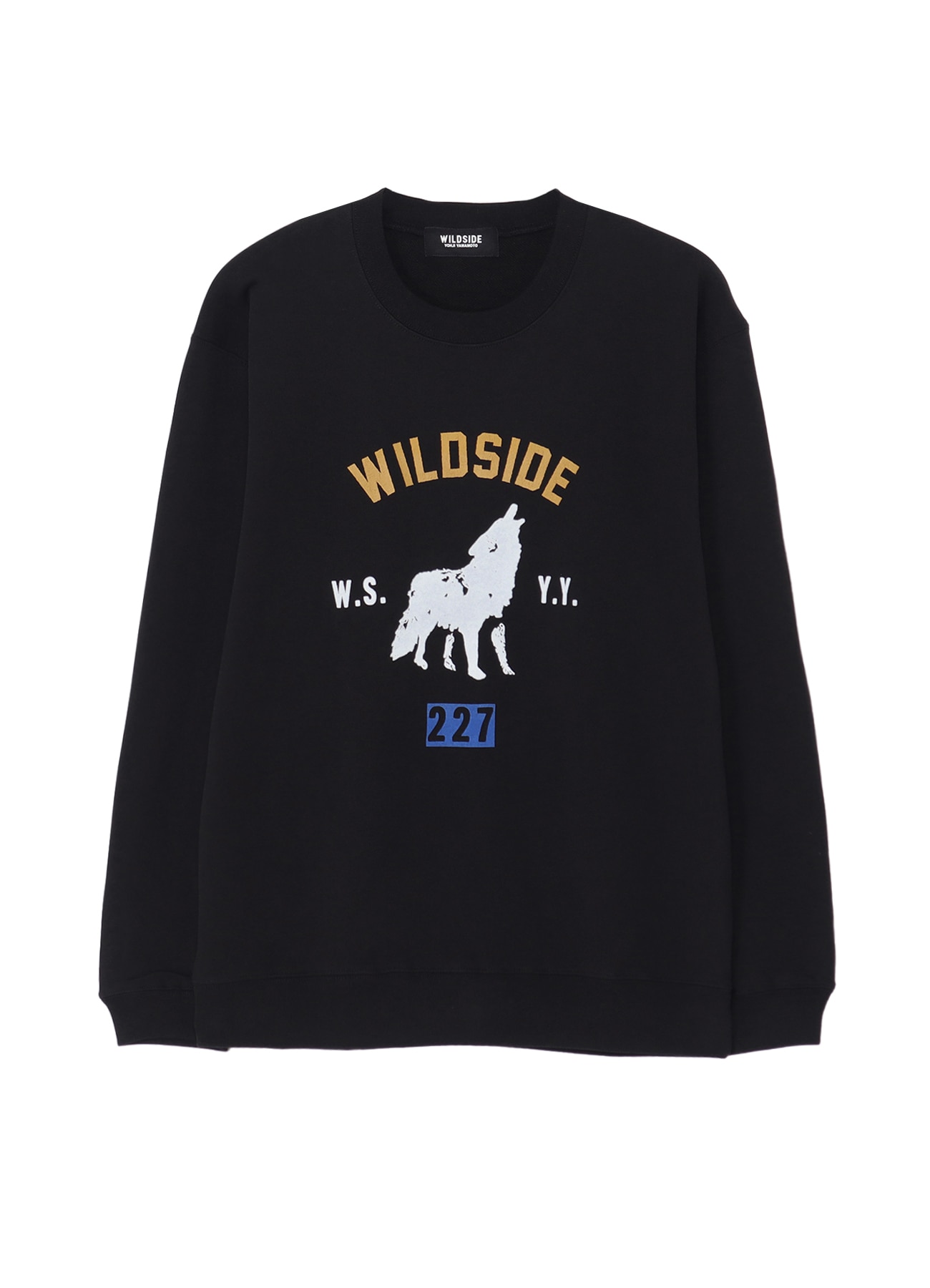 [10 Dec 12:00 JST release]10oz Flocked Wolf Sweat